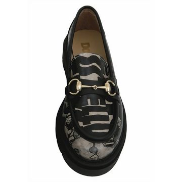 DOGO Supper BlackWhite Loafer Vegan