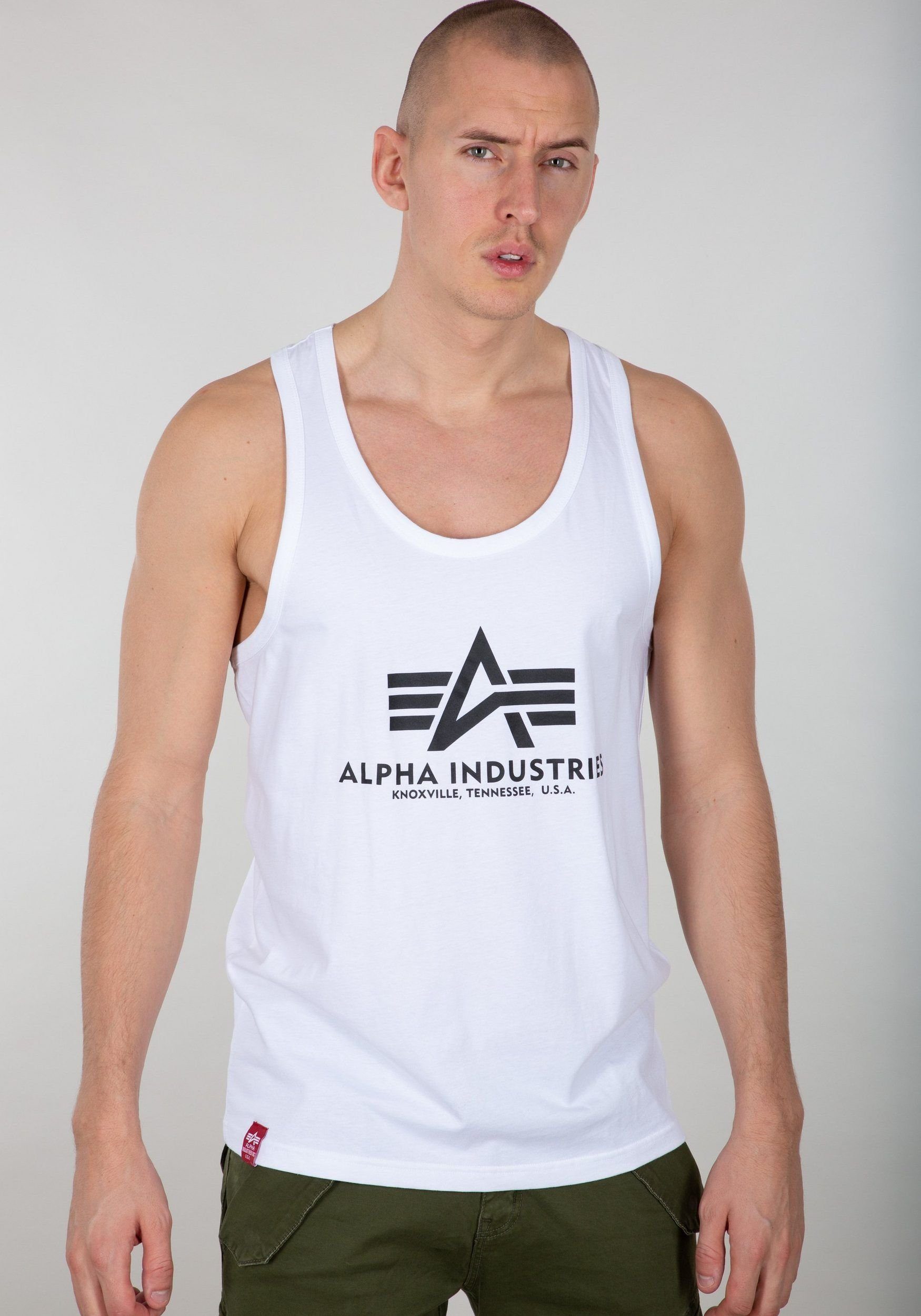Alpha Industries Tanktop white