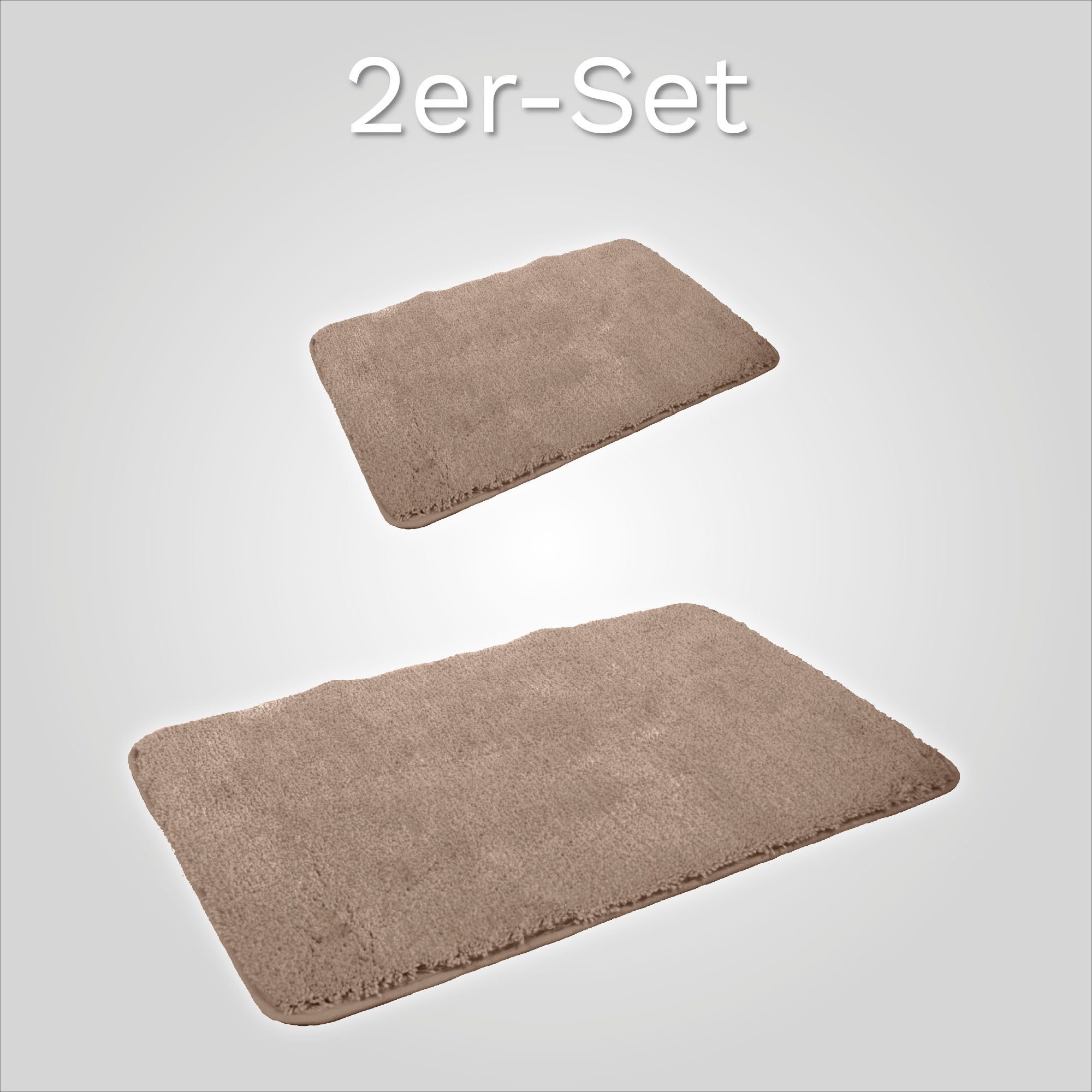 KiNZLER Badematte "Chaozhou" Höhe 20 mm rutschhemmend beschichtet fußbodenh günstig online kaufen