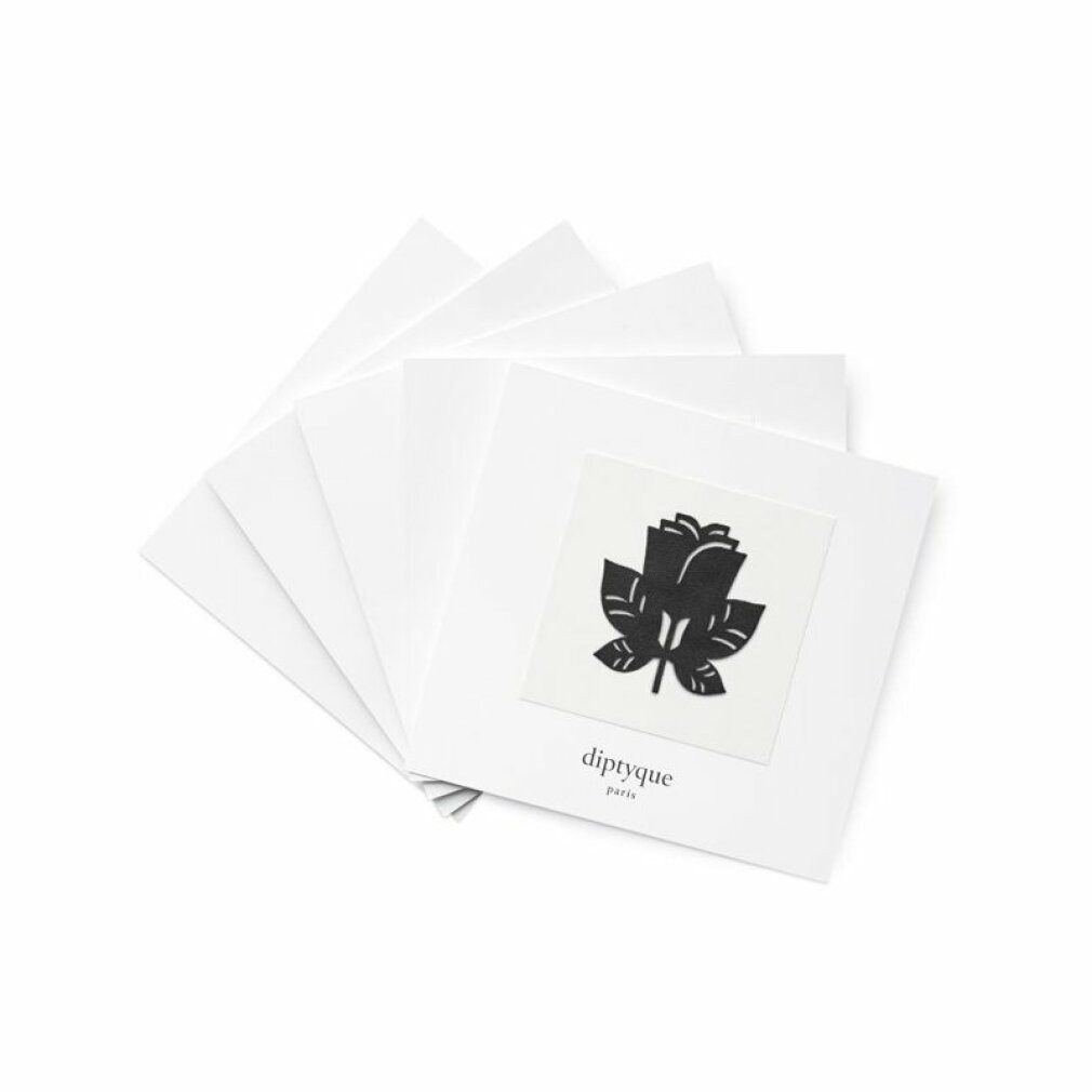 Diptyque Eau de Parfum Eau Rose Patch De Parfum Body Stickers Parfümiert Floral Schwarz
