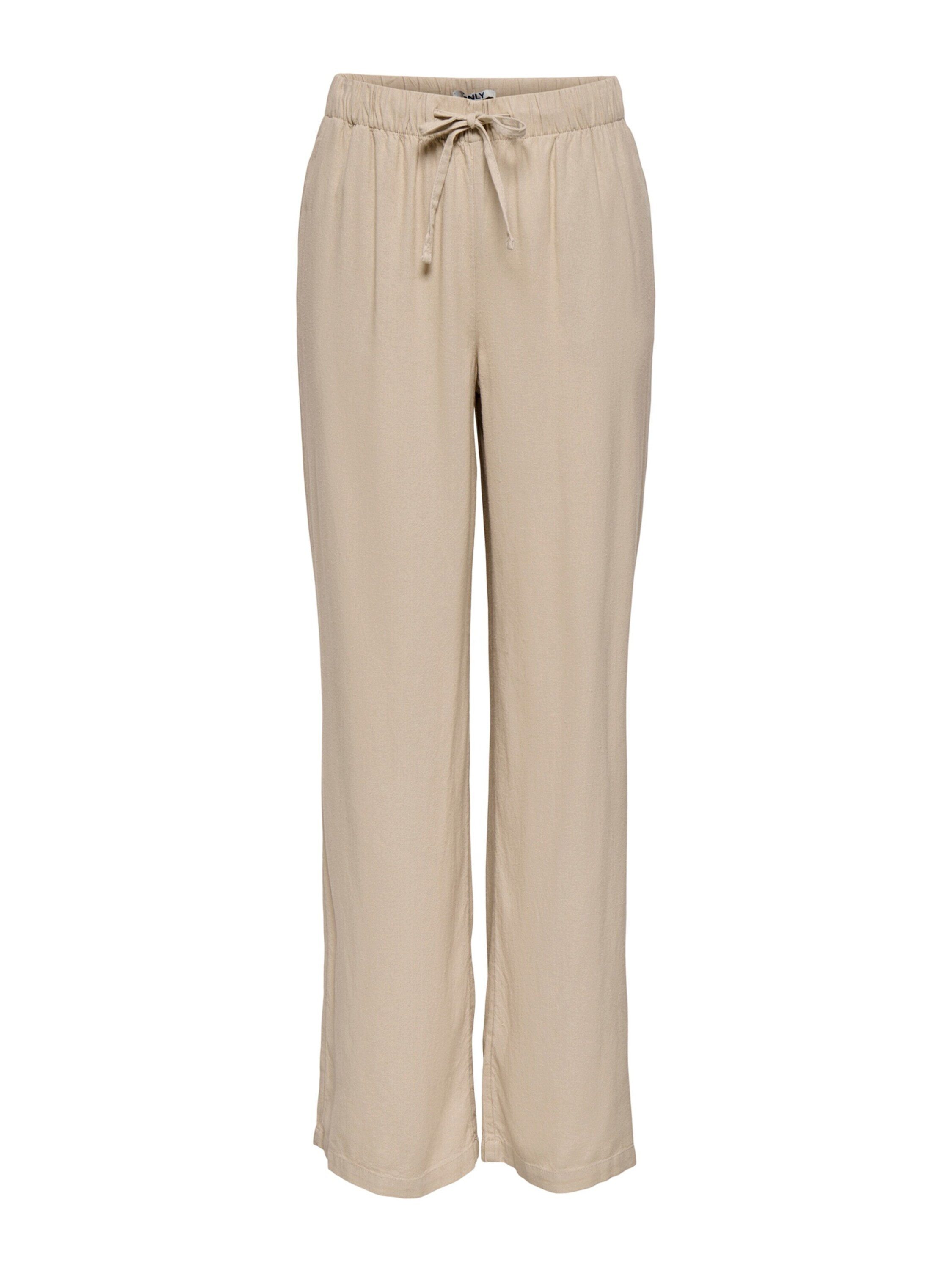 Schlupfhose ONLGOA MW LINEN BL PULL-UP PANT CC PNT