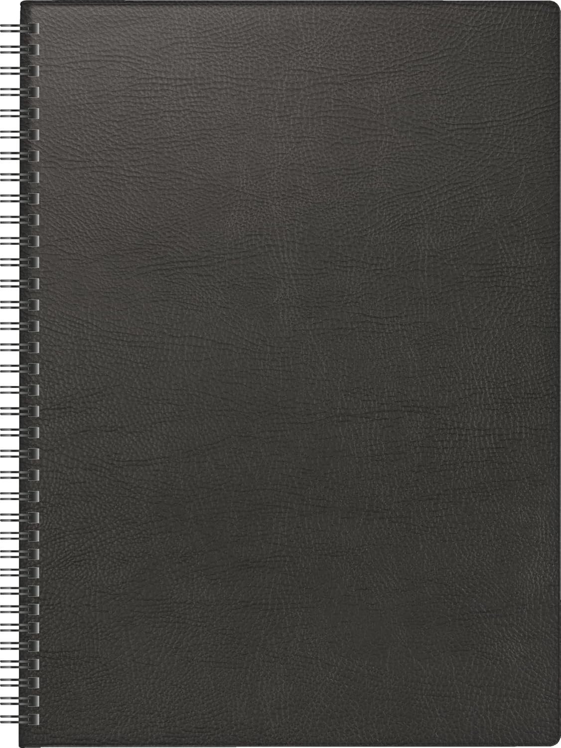 BRUNNEN Buchkalender BRUNNEN, Buchkalender Mod. 781 2026, A4, Kunststoff, schwarz