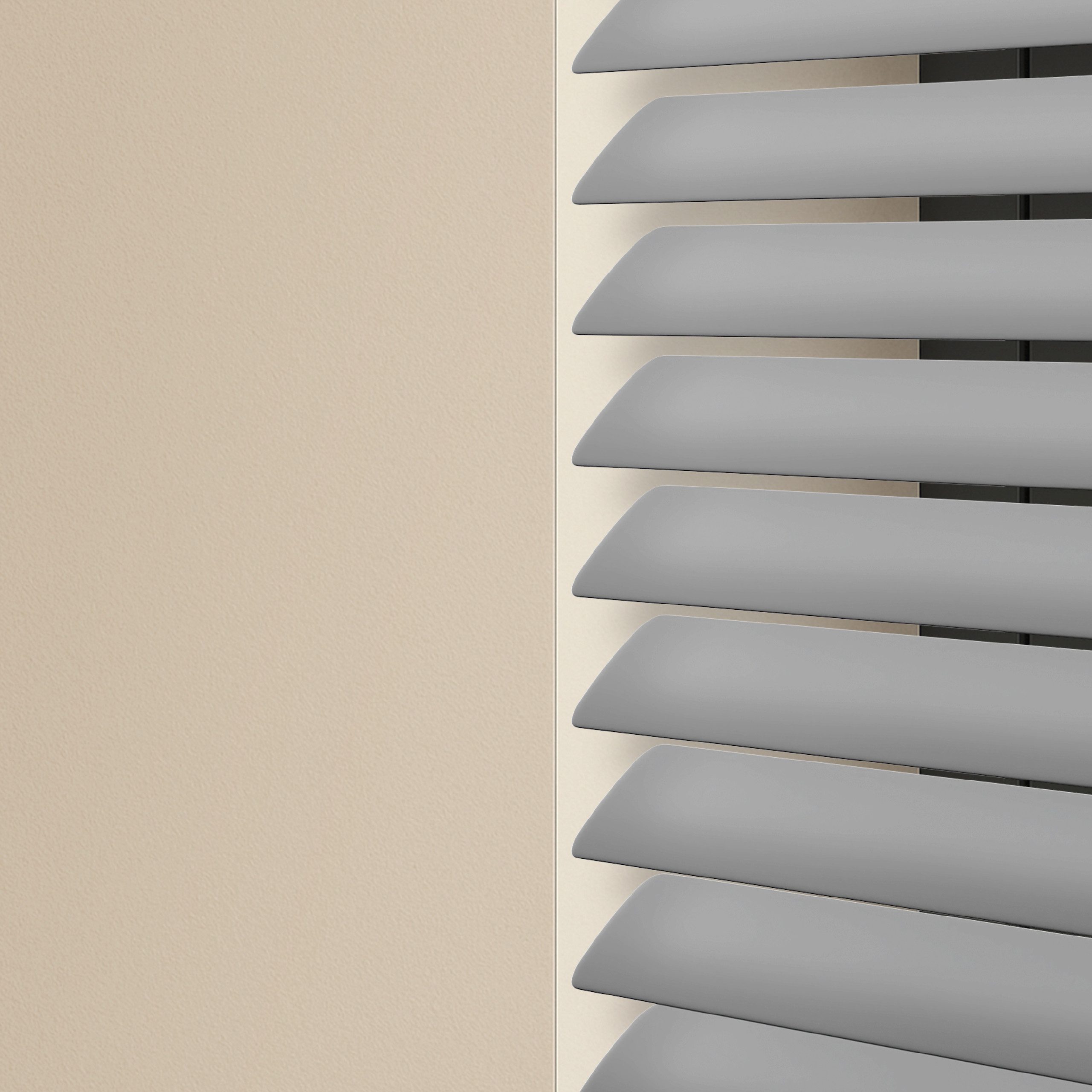 Sol Royal Jalousie Alu Jalousie SolDecor JA2 Klemmfix, 90x220cm, Silber matt, Tür- und Fensterjalousie Alu Blickschutz 2,5 cm breite Lamellen