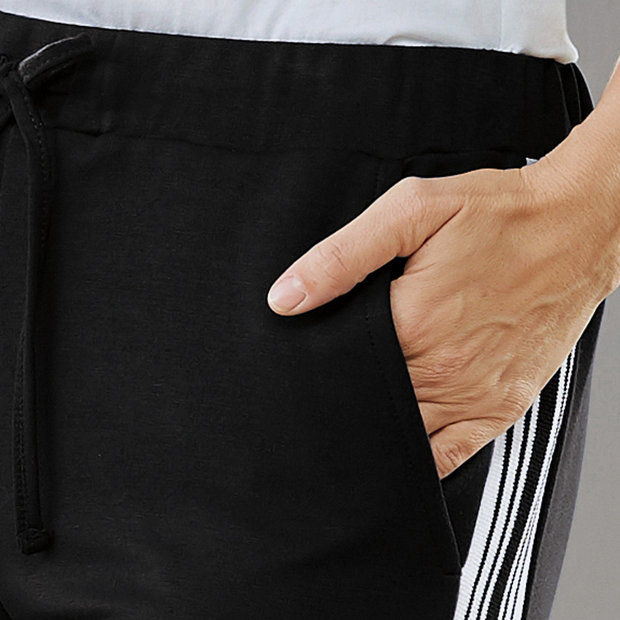 Erwin Müller Jogginghose Damen-Freizeithose, lang Uni