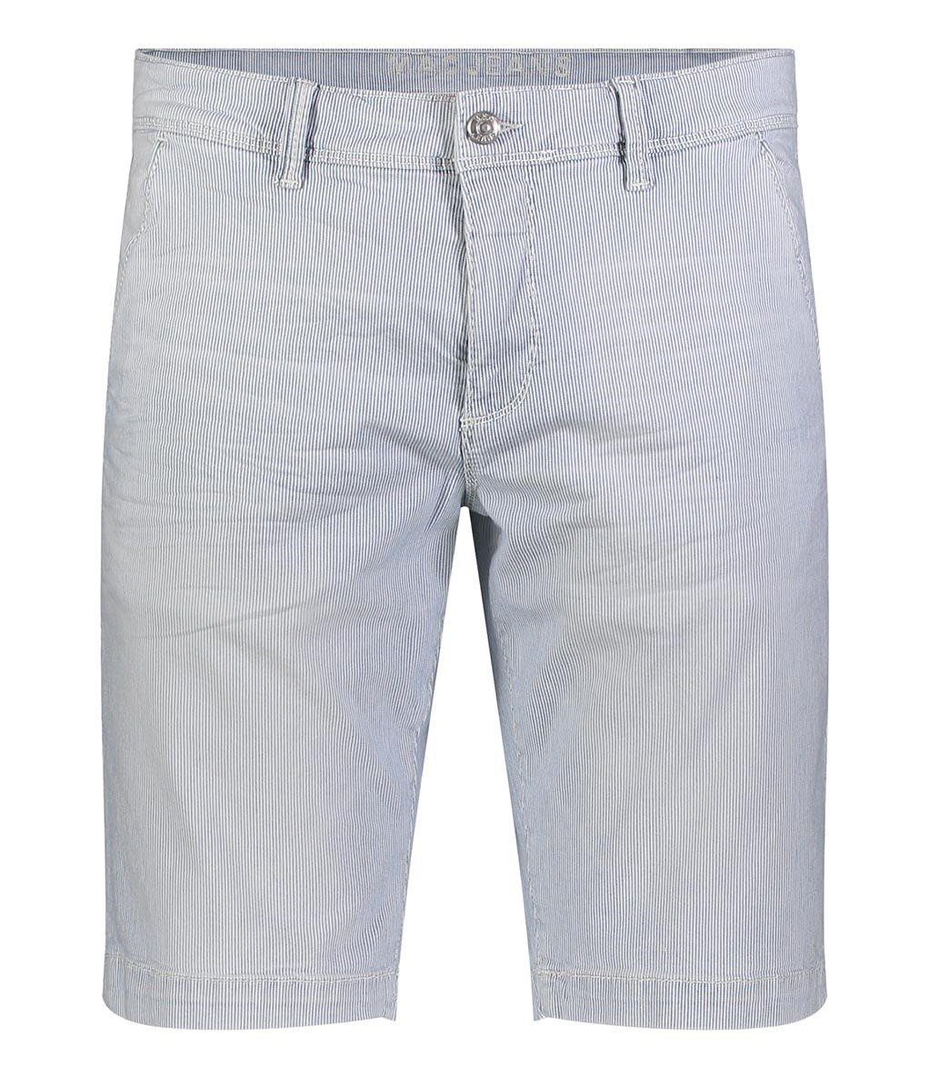 MAC 5-Pocket-Jeans MAC LENNY BERMUDA blue stripes 6392-20-0955 H007