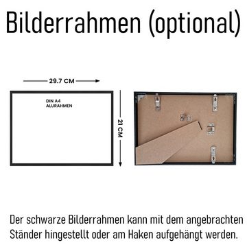 Tigerlino Poster Ortsschild Teenager Geschenkidee zum 13. Geburtstag Jugendlicher, Ortsschild aus Kartonpapier (kein Metall)