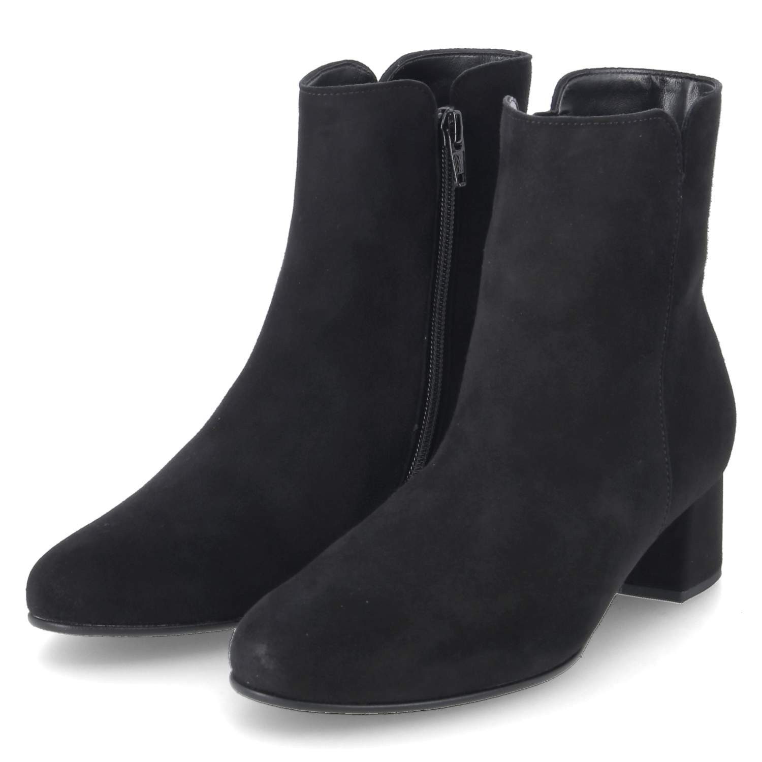 Gabor Gabor 75.680.17 Damen Rauleder schwarz Schlupfstiefel günstig online kaufen