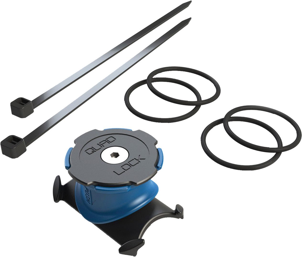 Quad Lock Handy-Halterung QUAD LOCK Bike Mount Fahrrad Vorbau / Lenker Handy halter