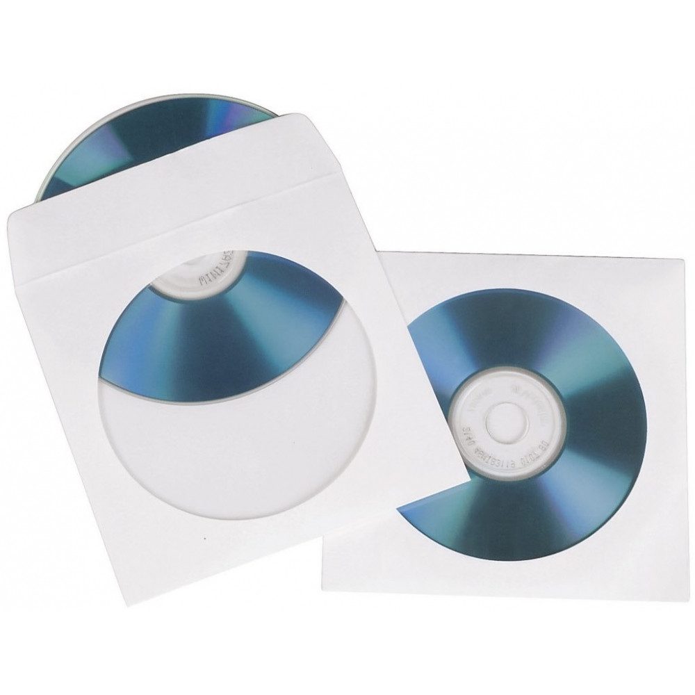 Hama Aufbewahrungsbox Hama Papierhüllen 50er für CDs und Medienaufbewahrung. (Hülle, Papierhüllen für CDs, umweltfreundlich und vielseitig einsetzbar)