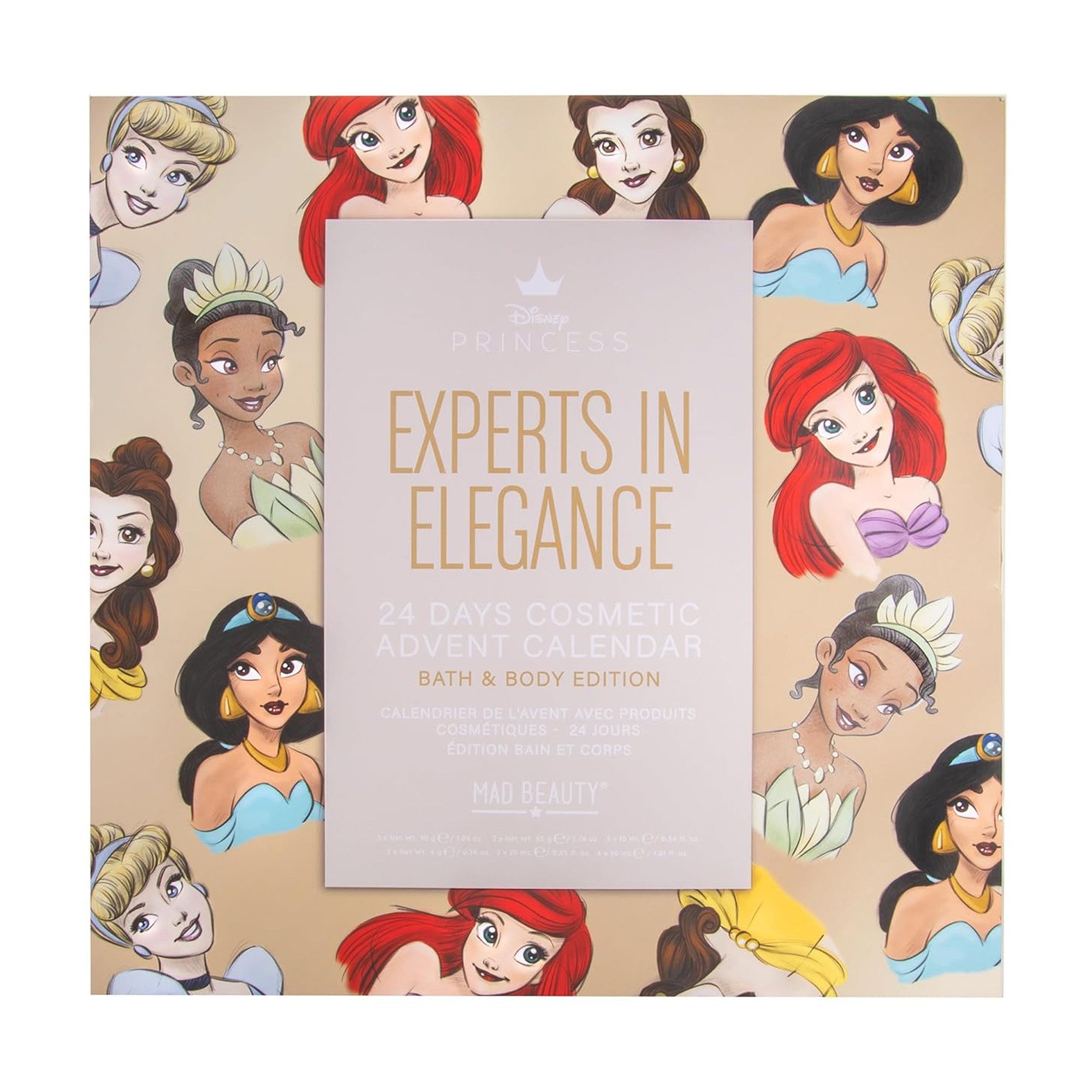 Mad Beauty Adventskalender Disney Princess Kosmetik Bath & Body Edition