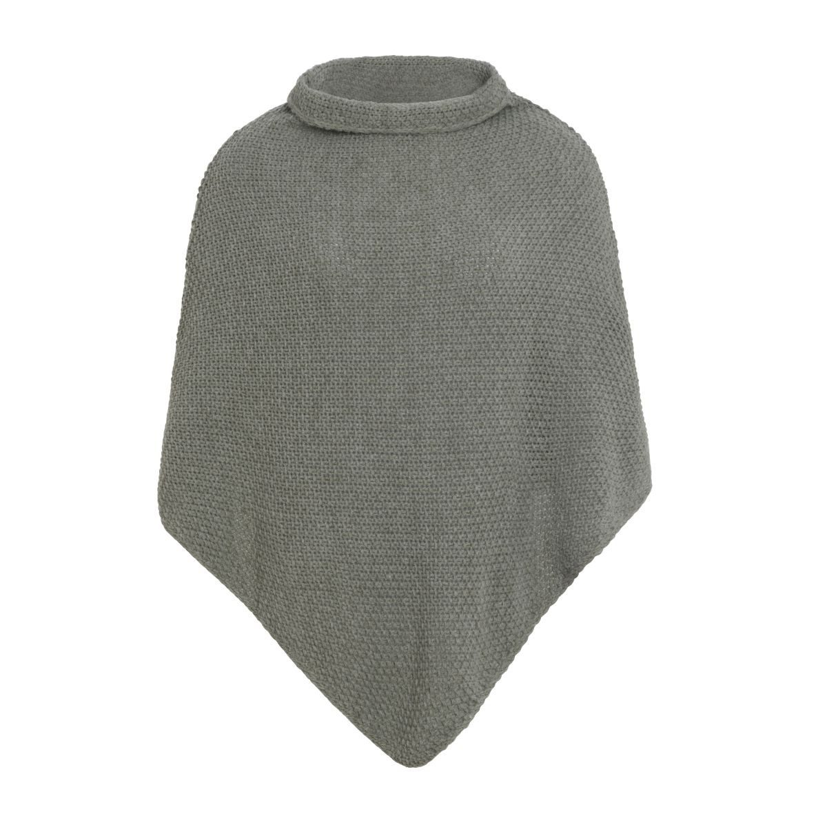 Poncho Coco Gestrickter Poncho Urban Green
