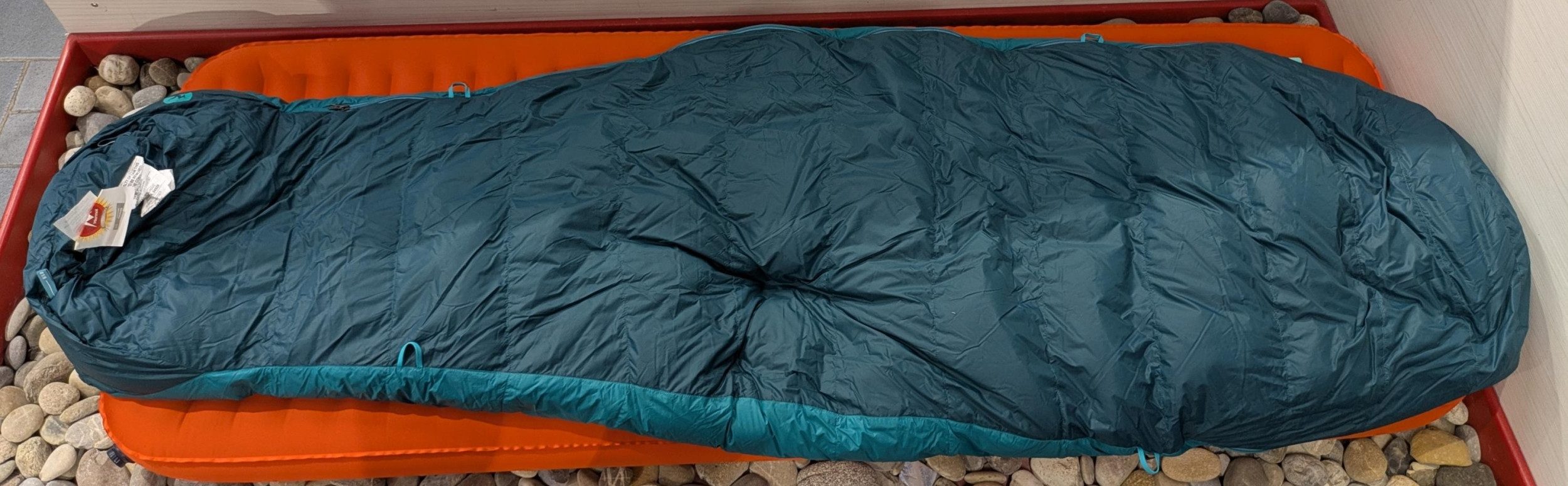Marmot Mumienschlafsack Marmot Damen Micron 25 Long Daunenschlafsack (Damen bis -5,6°C / max.