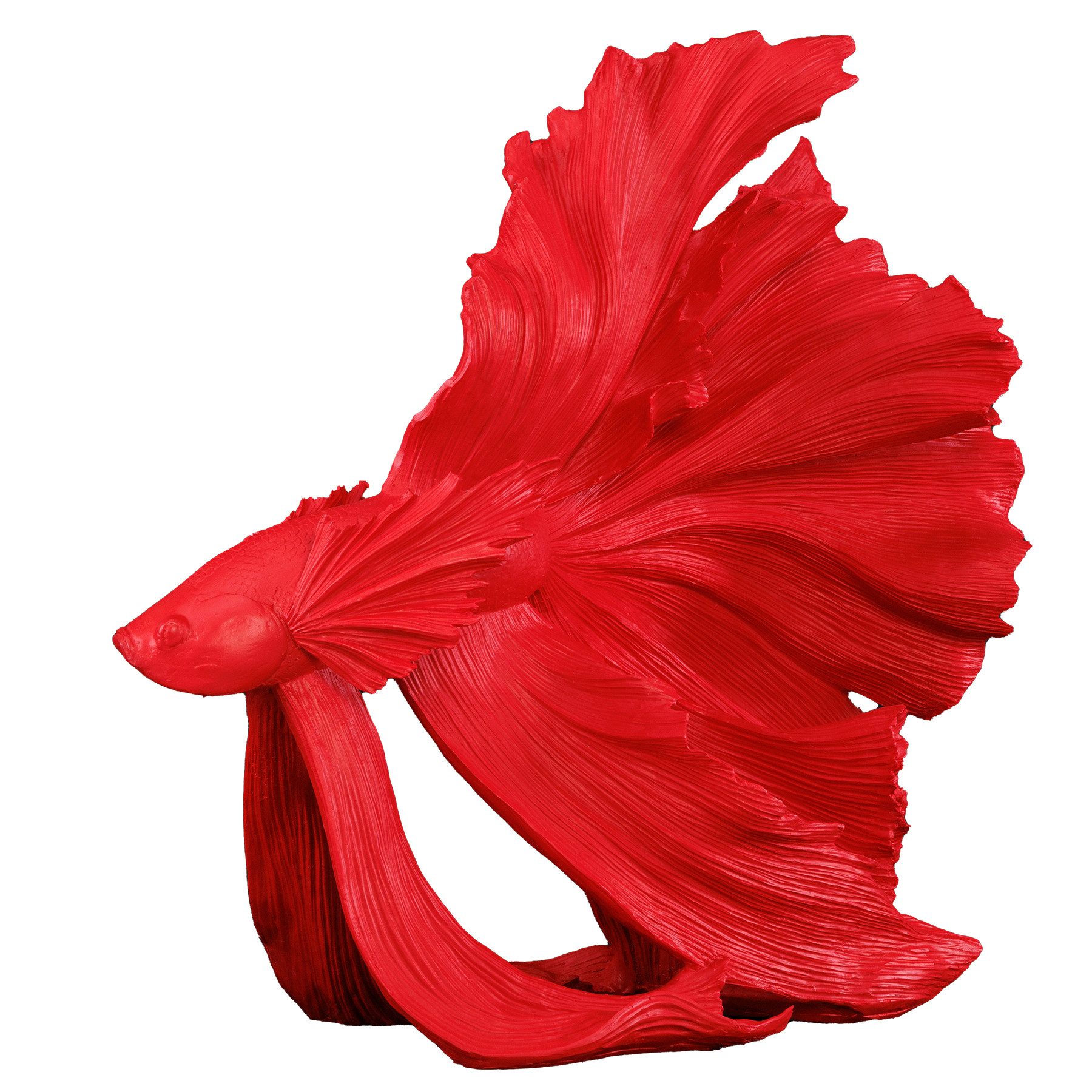 riess-ambiente Tierfigur CROWNTAIL 60cm rot (Einzelartikel, günstig online kaufen