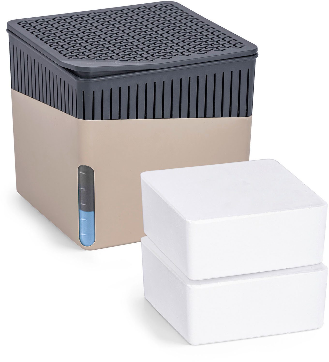 WENKO Luftentfeuchter Modell Cube, für 40 m³ Räume, Tank 0,8 l, mit 2 x 500 günstig online kaufen