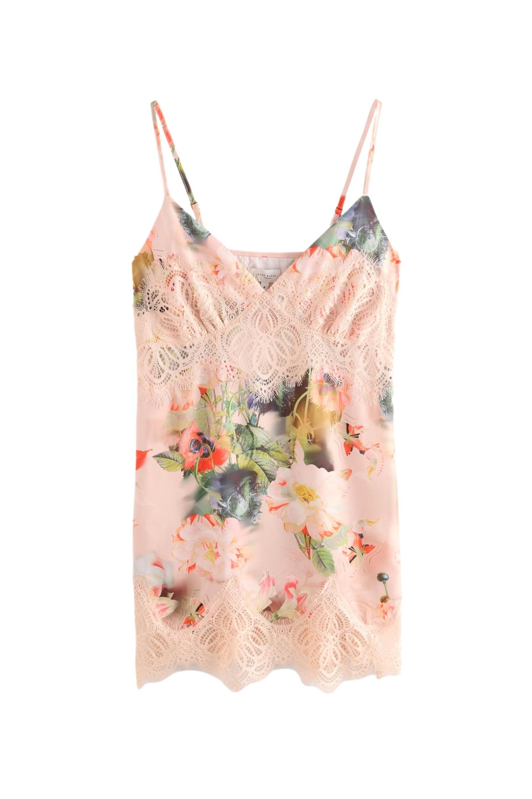 B by Ted Baker Nachthemd Baker by Ted Baker Negligé mit Satin und Spitze (1 günstig online kaufen