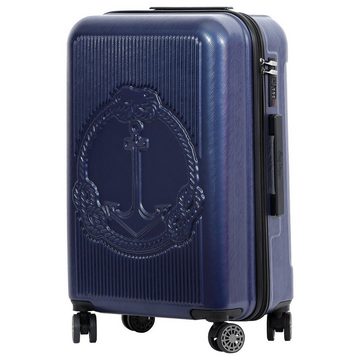 BIGGDESIGN Koffer Biggdesign Ocean Koffer Set Kofferset 3 teilig Hartschale Blau