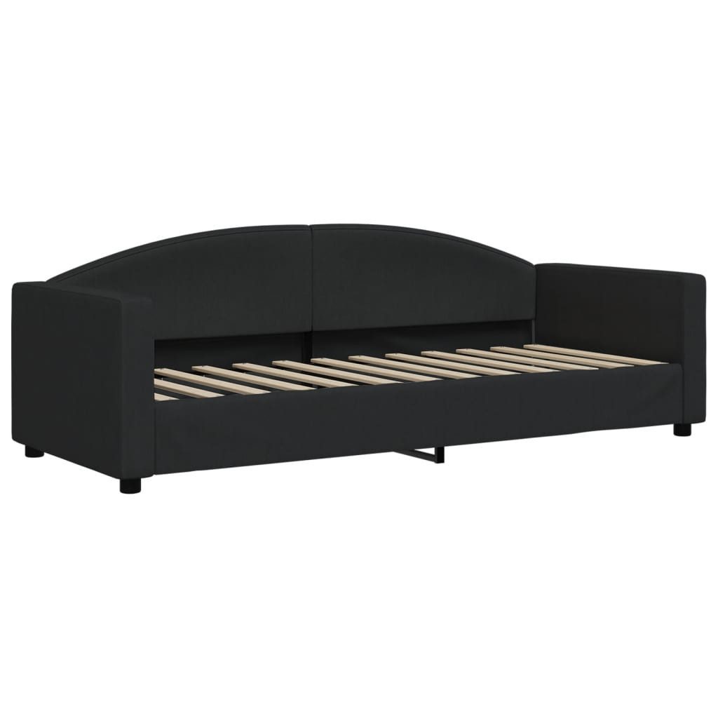 vidaXL Bett Tagesbett Schwarz 80x200 cm günstig online kaufen