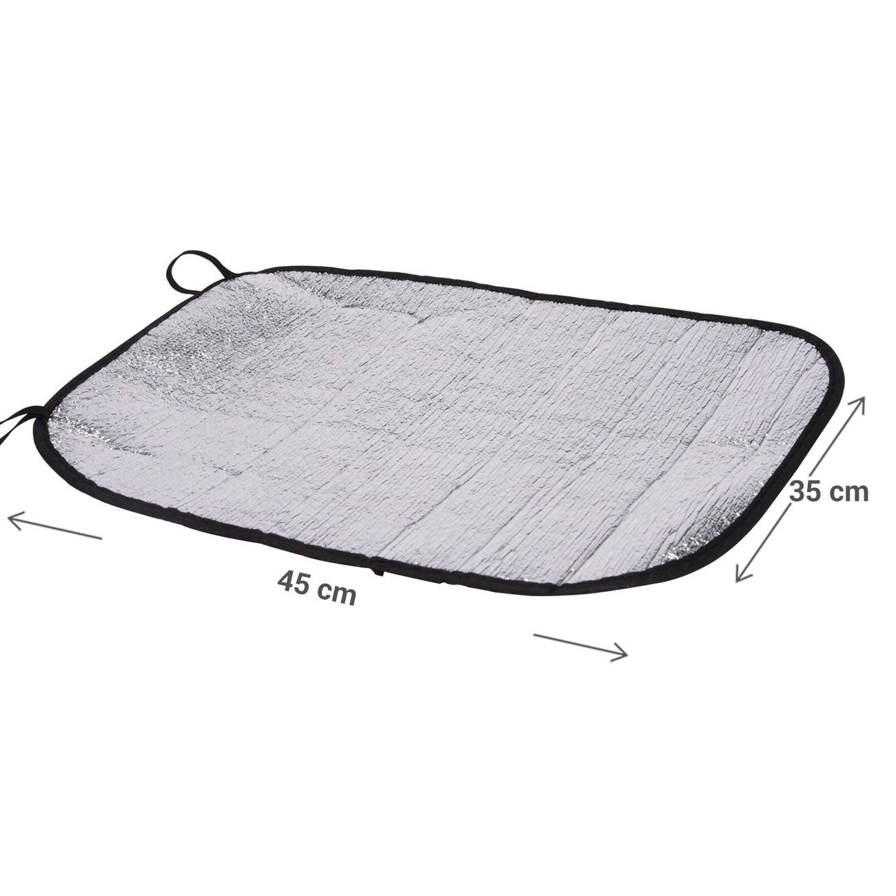ProWorld Sitzkissen Alu Thermo-Sitzkissen 35x44 cm, Faltbar & Wasserdicht Sitzmatte, mit elastischen Gummibändern/platzsparend-faltbar/1,2 mm
