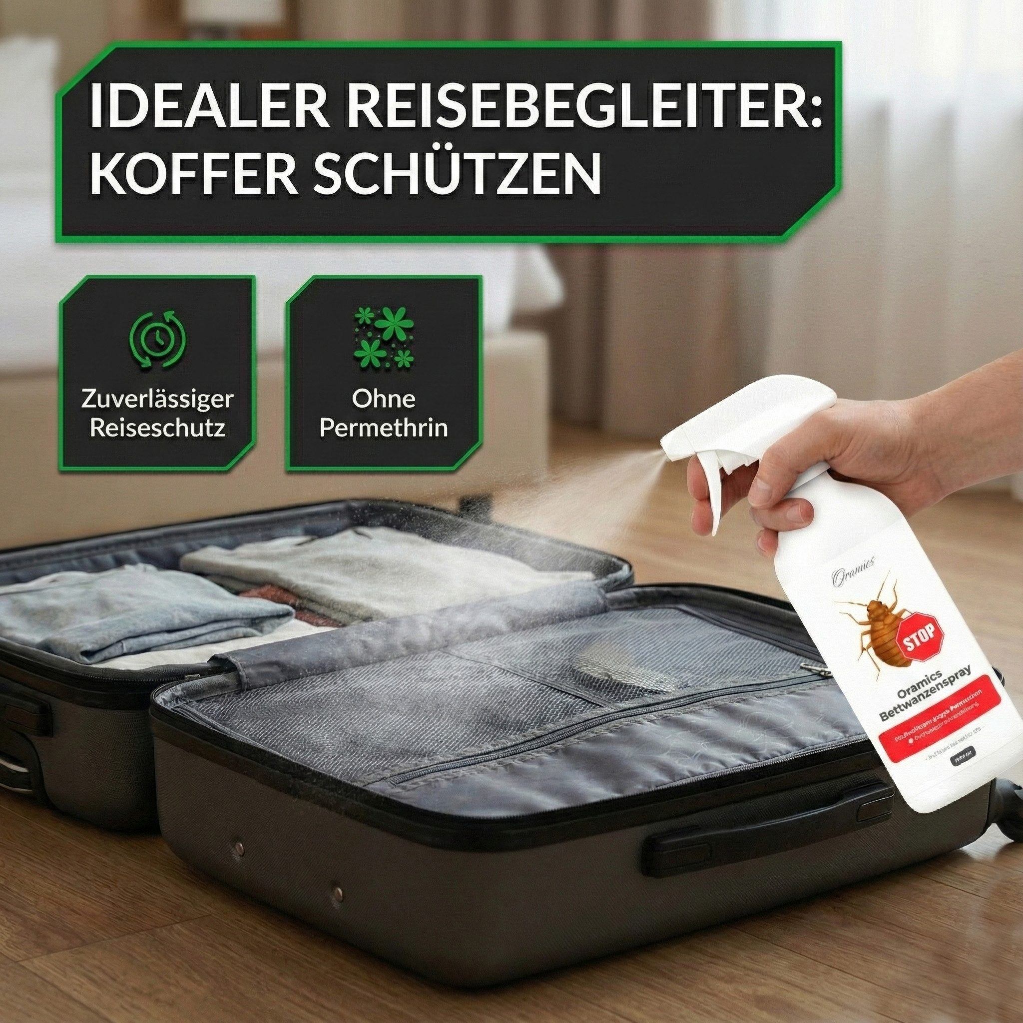 Oramics Insektenspray Oramics Bettwanzen-Spray 500ml