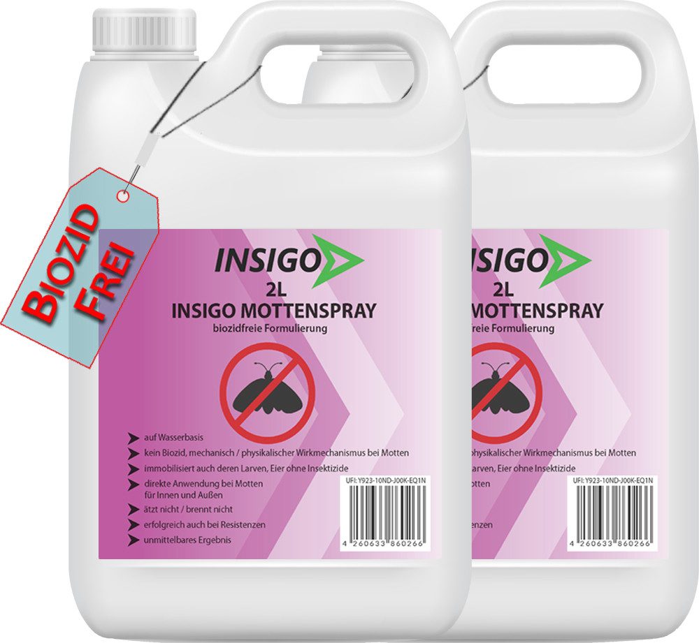 Insektenspray Mottenspray, Motten Bekämpfung