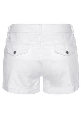 LASCANA Shorts aus Baumwollstretch mit Taschen, kurze Hose, Freizeitlook