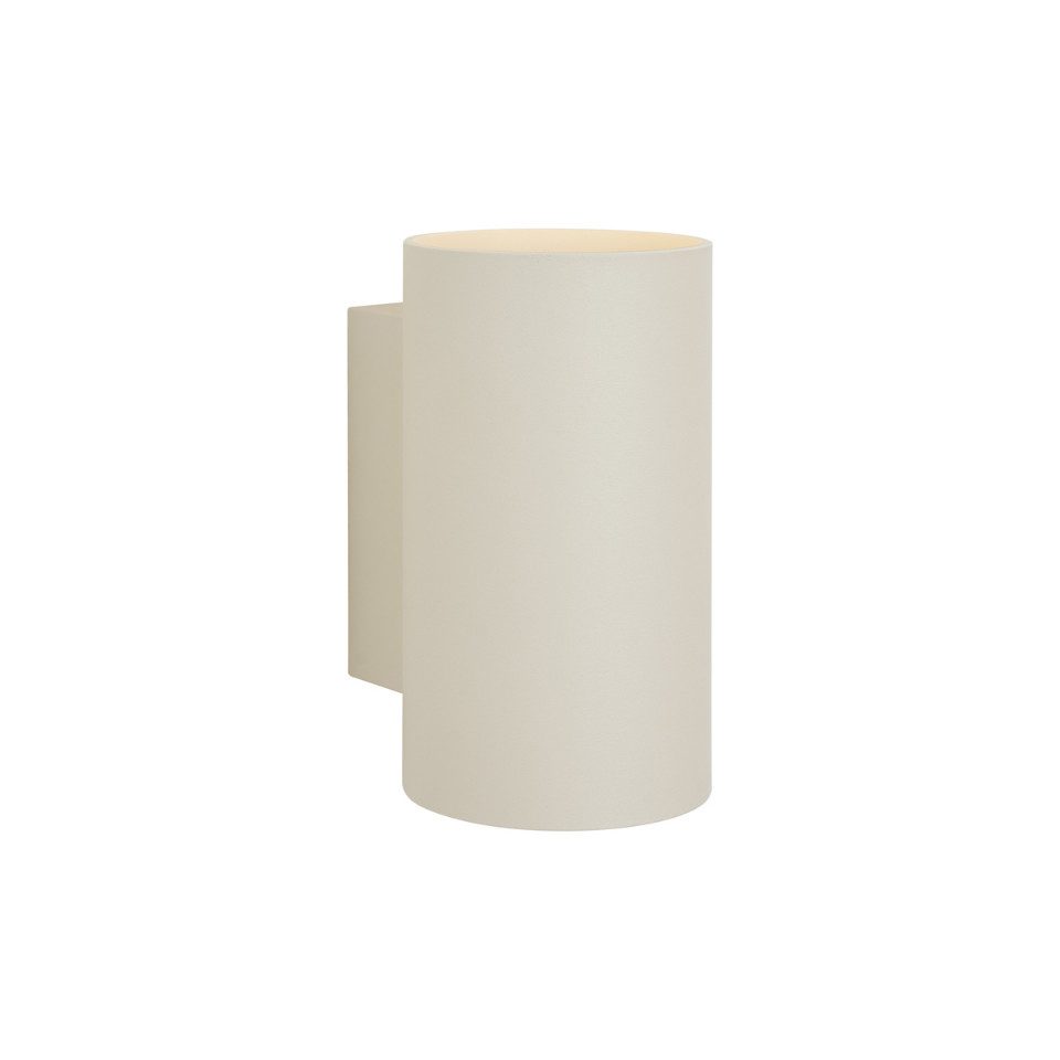 Qazqa Wandleuchte Sandy, ohne Leuchtmittel, GU10, Beige, Modern, Aluminium, 2-flammig