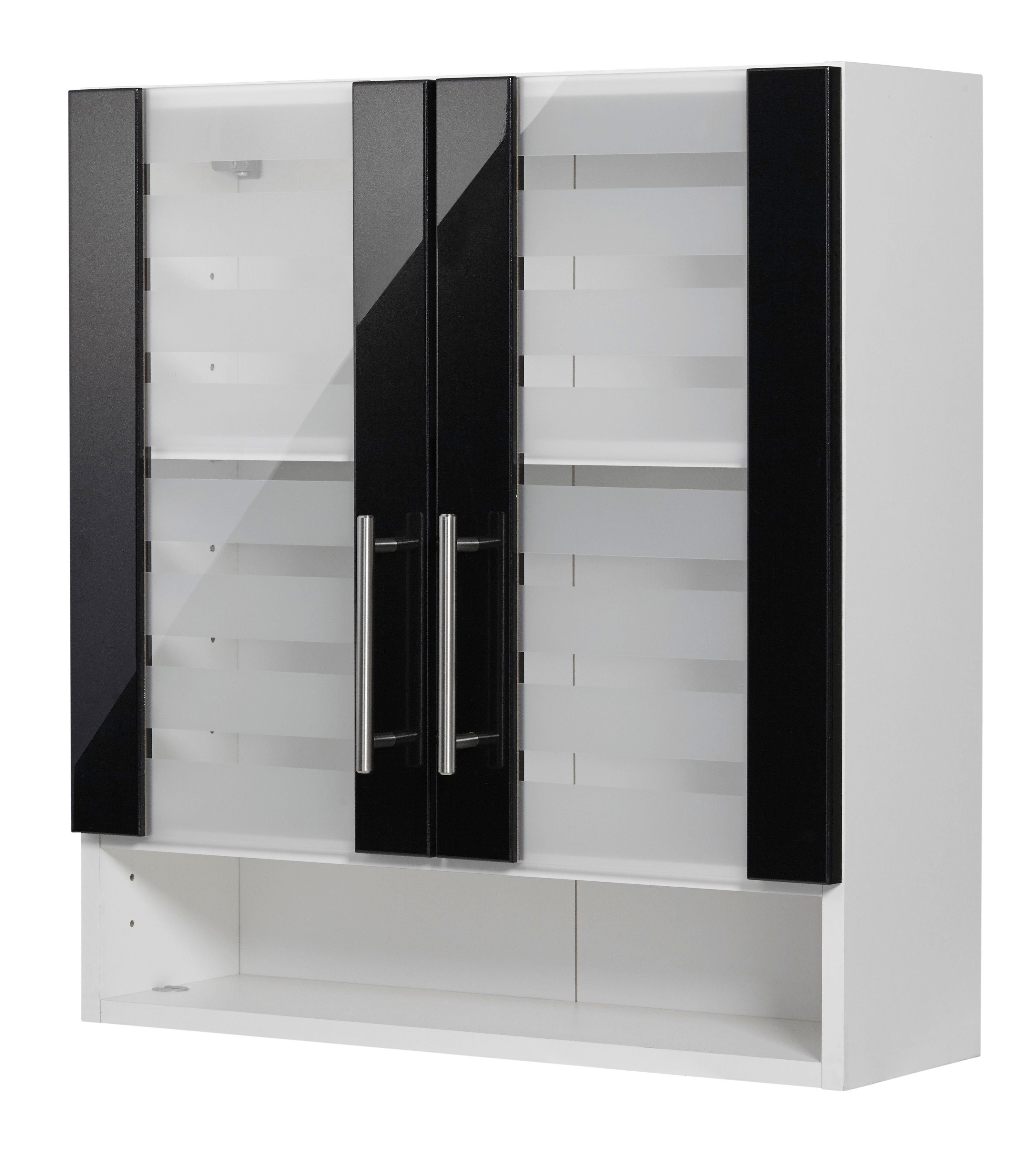 welltime Hängeschrank Jaca Breite 60 cm, mit MDF Hochglanz-Fronten