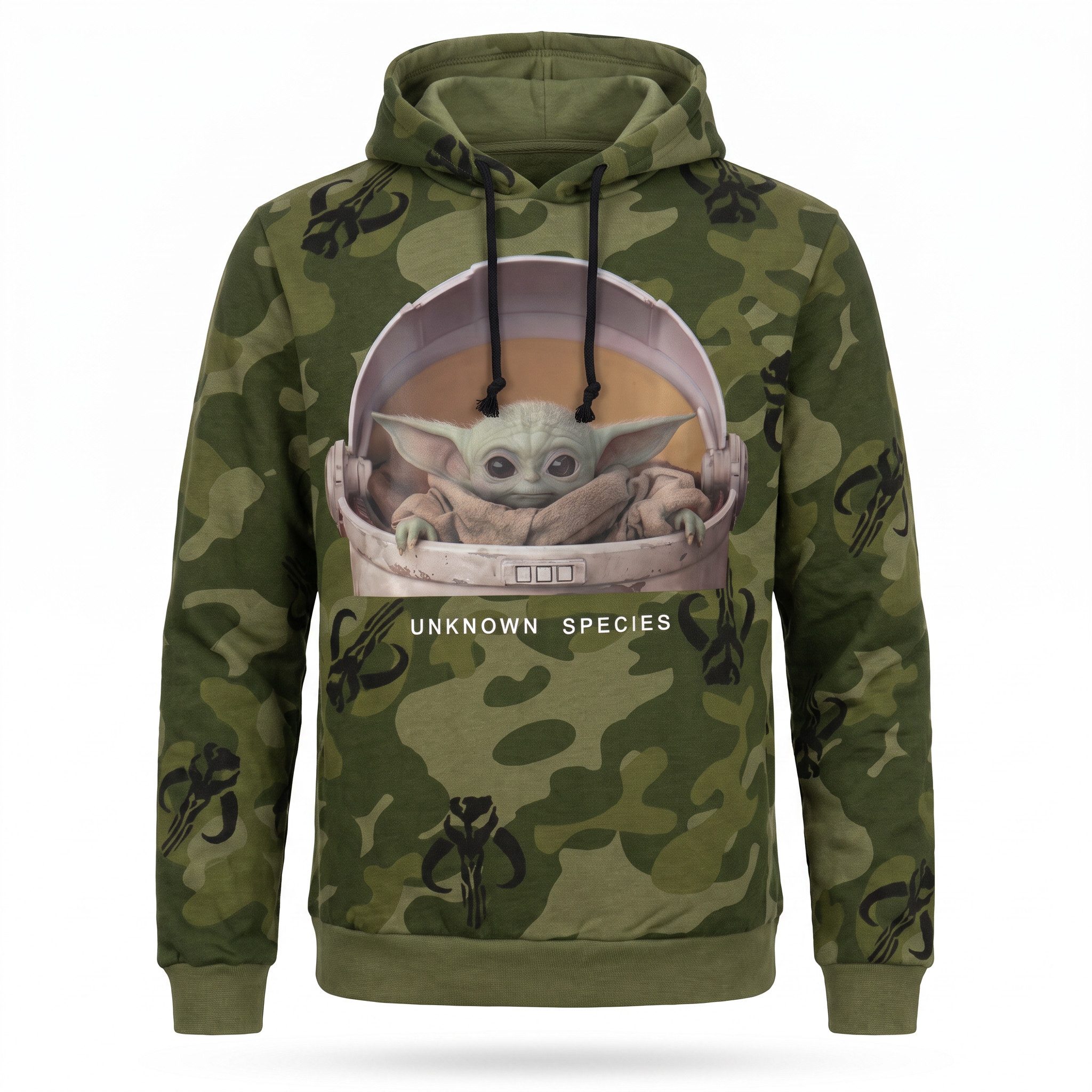 Star Wars Kapuzenpullover Star Wars Mandalorian Baby Yoda Jungen Hoodie