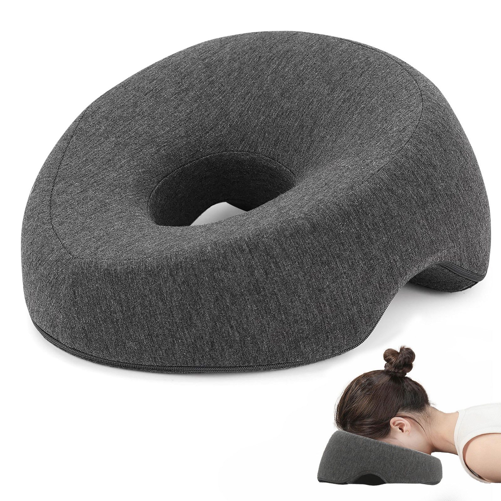 MODFU Kopfstützkissen Memory Foam Gesichtskissen Nackenstützkissen, mit abn günstig online kaufen