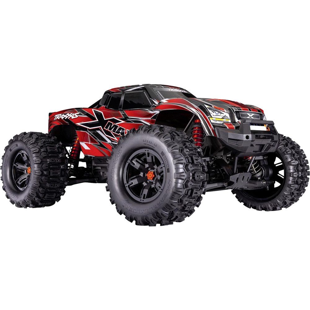 Traxxas RC-Truck Traxxas X-Maxx Rot Brushless RC Modellauto Elektro Monstertruck Allra