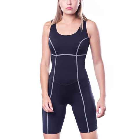Aquarti Schwimmanzug Aquarti Damen Schwimmanzug mit Bein Geschlossener Rücken