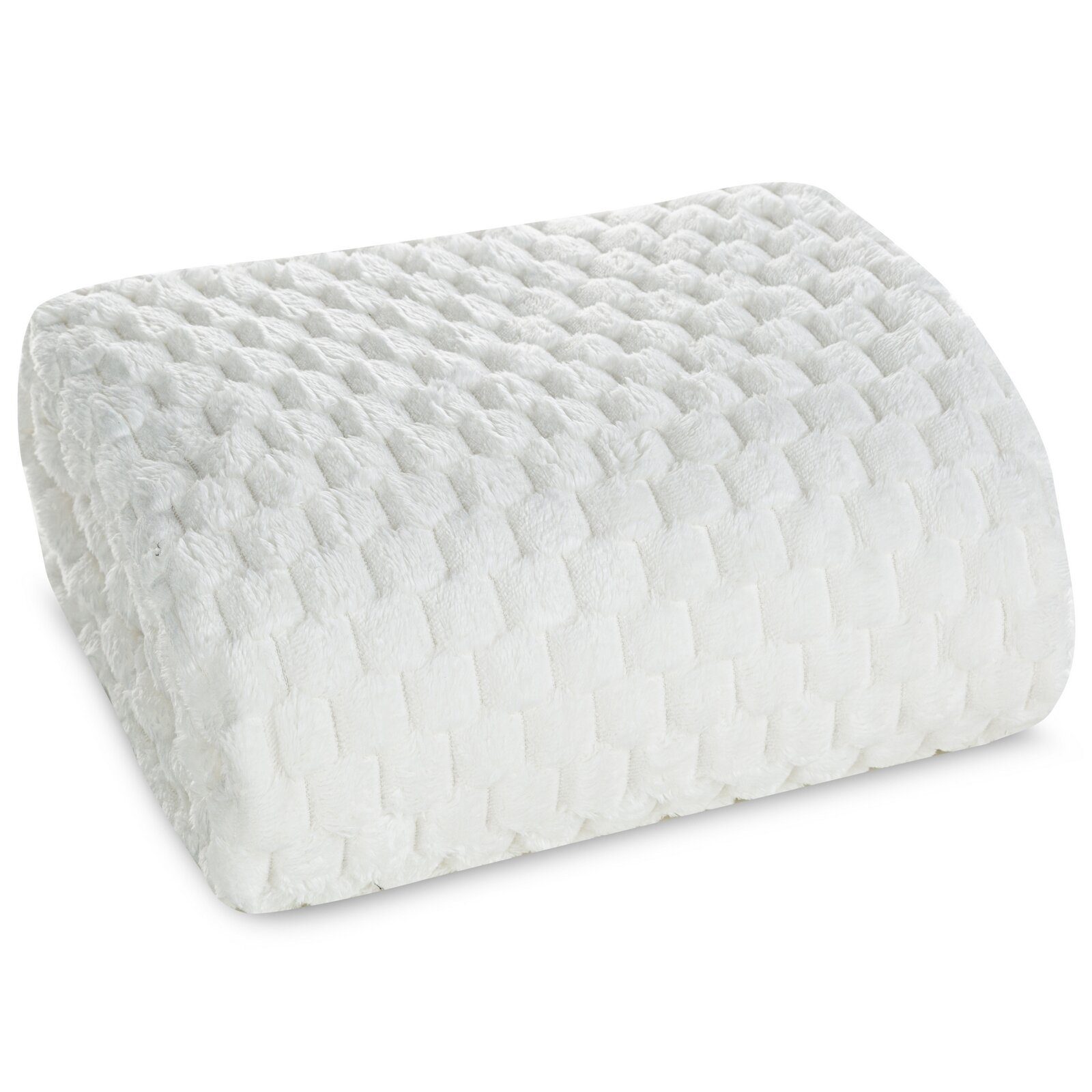 Wohndecke CINDY/6, Design91, Tolle Struktur, Waffelmuster, günstig online kaufen