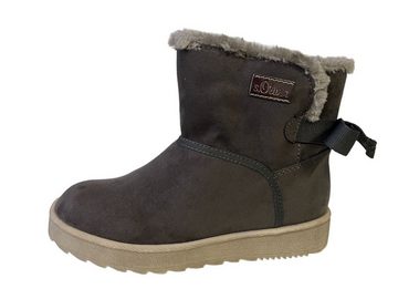 s.Oliver Winterboots mit dekorativer Schleife