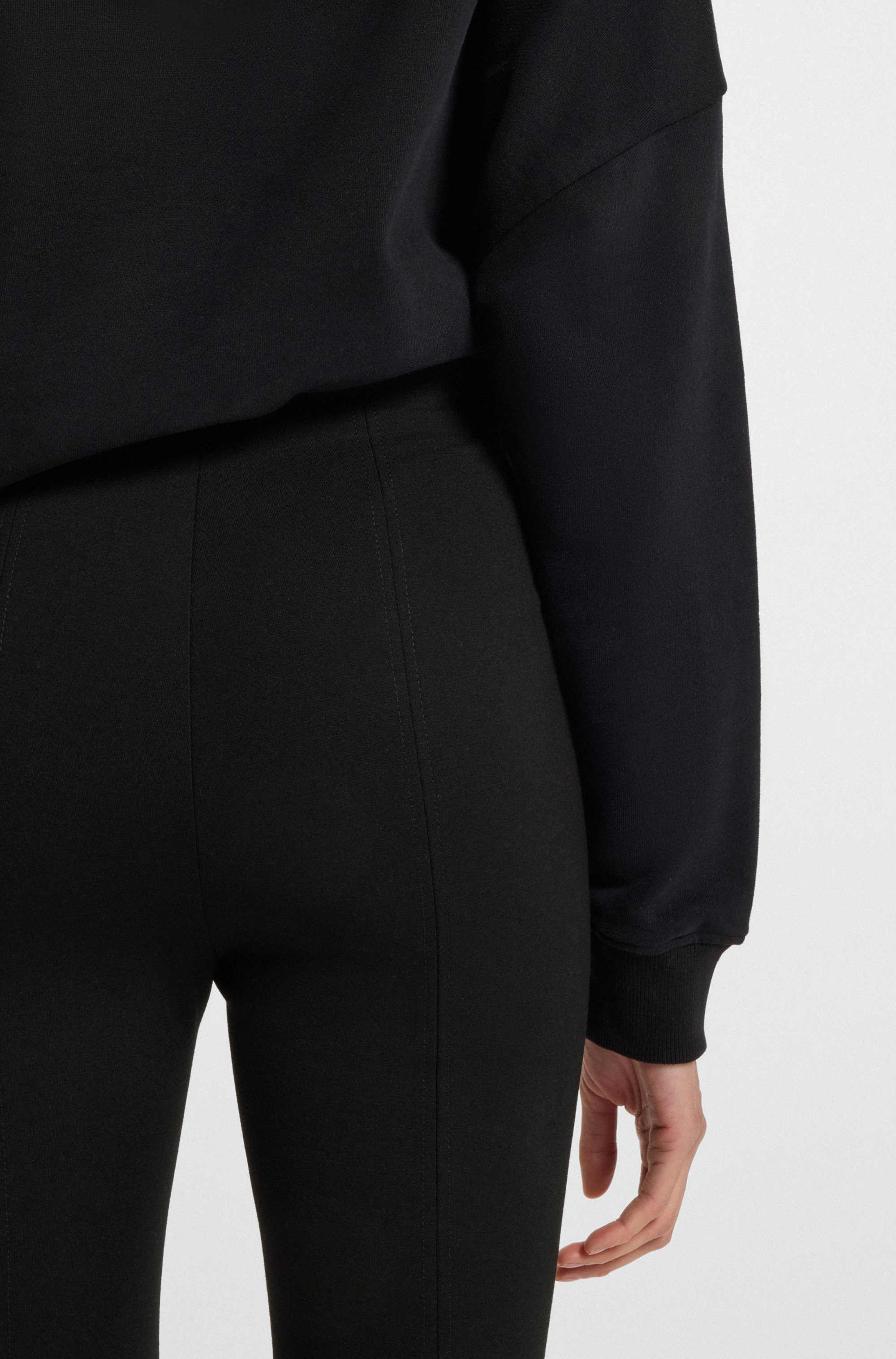 BOSS ORANGE Webhose Tegging Premium Damenmode schwere Jersey Qualität Milan günstig online kaufen