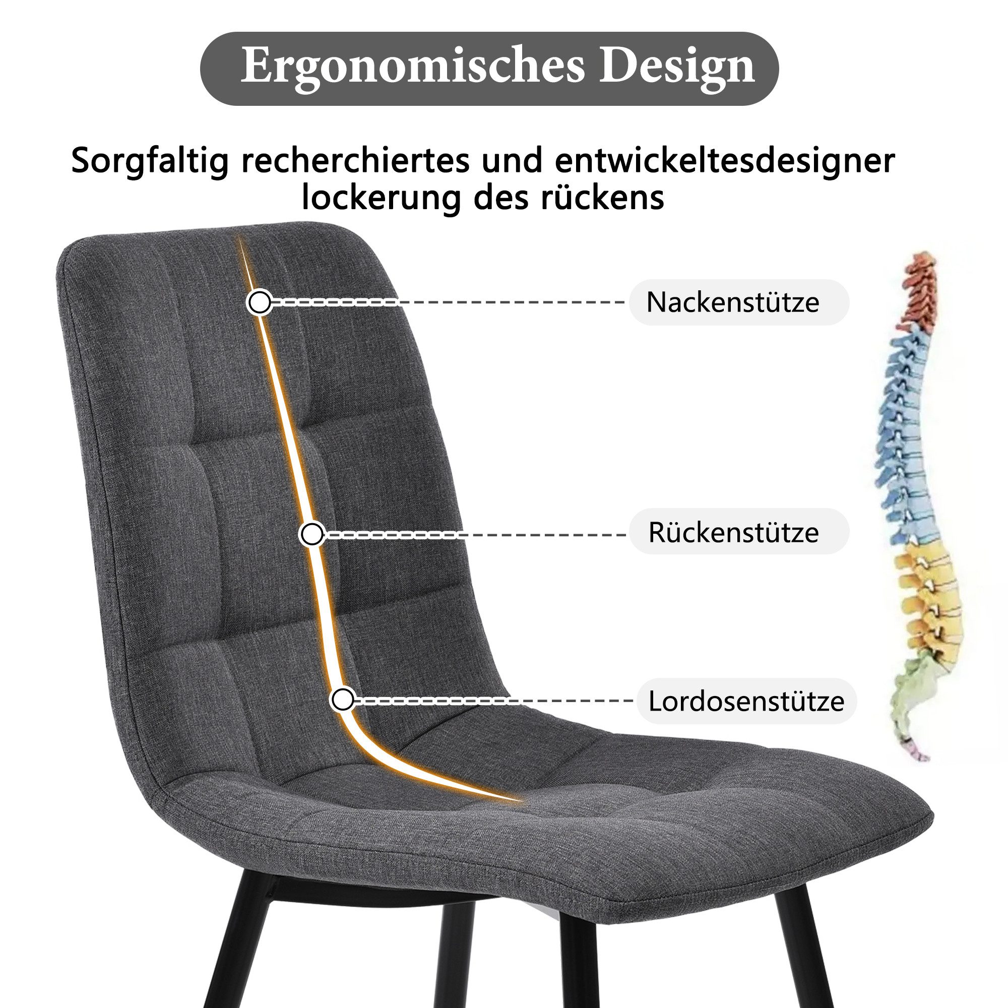 MODFU Essgruppe Ein Tisch mit vier günstig online kaufen