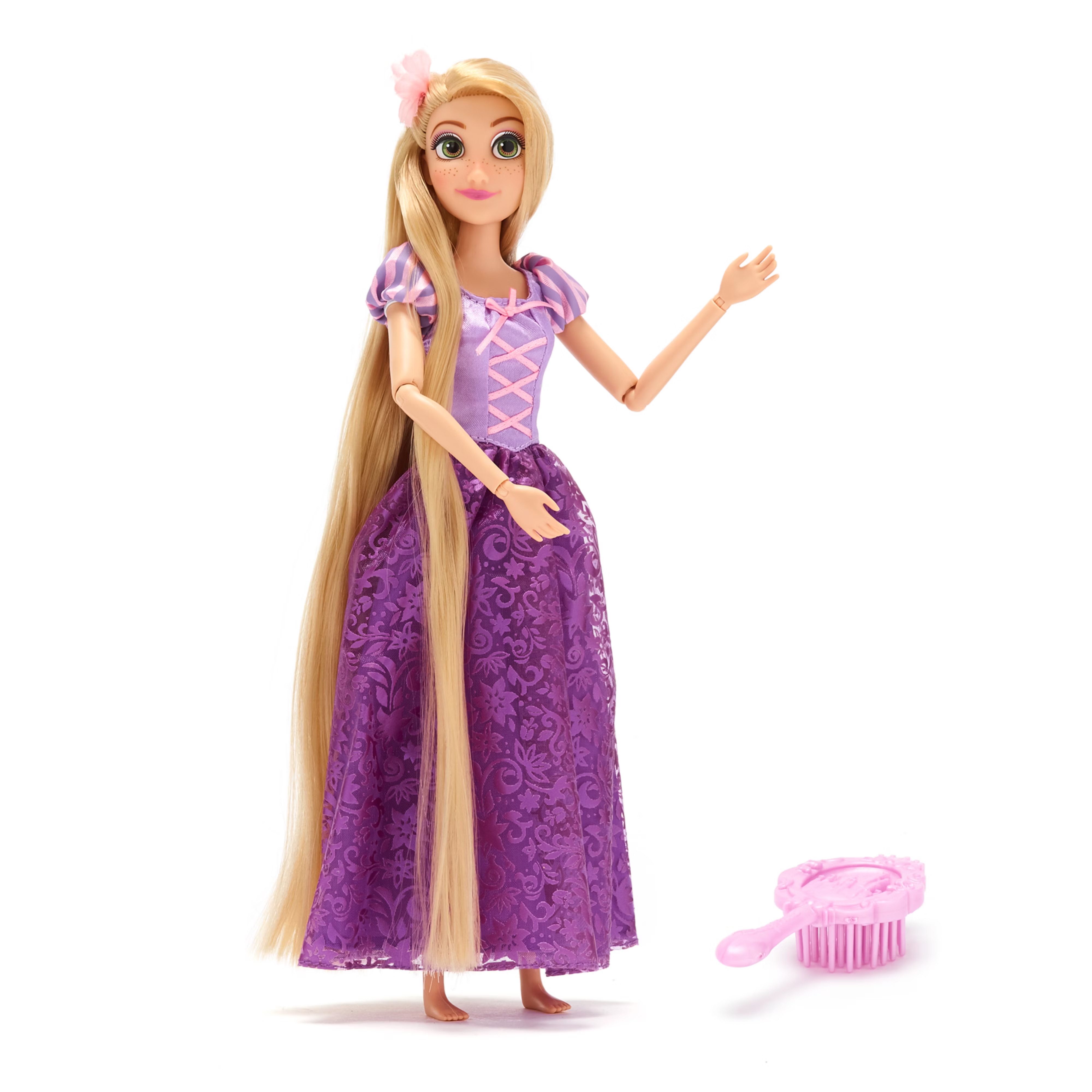 Disney Anziehpuppe Rapunzel - Disneyland Puppe 30cm mit Zubehör
