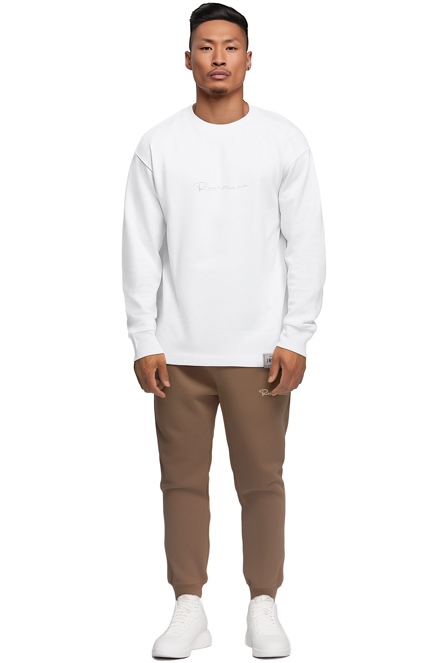 Reichstadt Longsleeve Oversize Langarm Shirt 23RS042 mit Stitching auf der günstig online kaufen