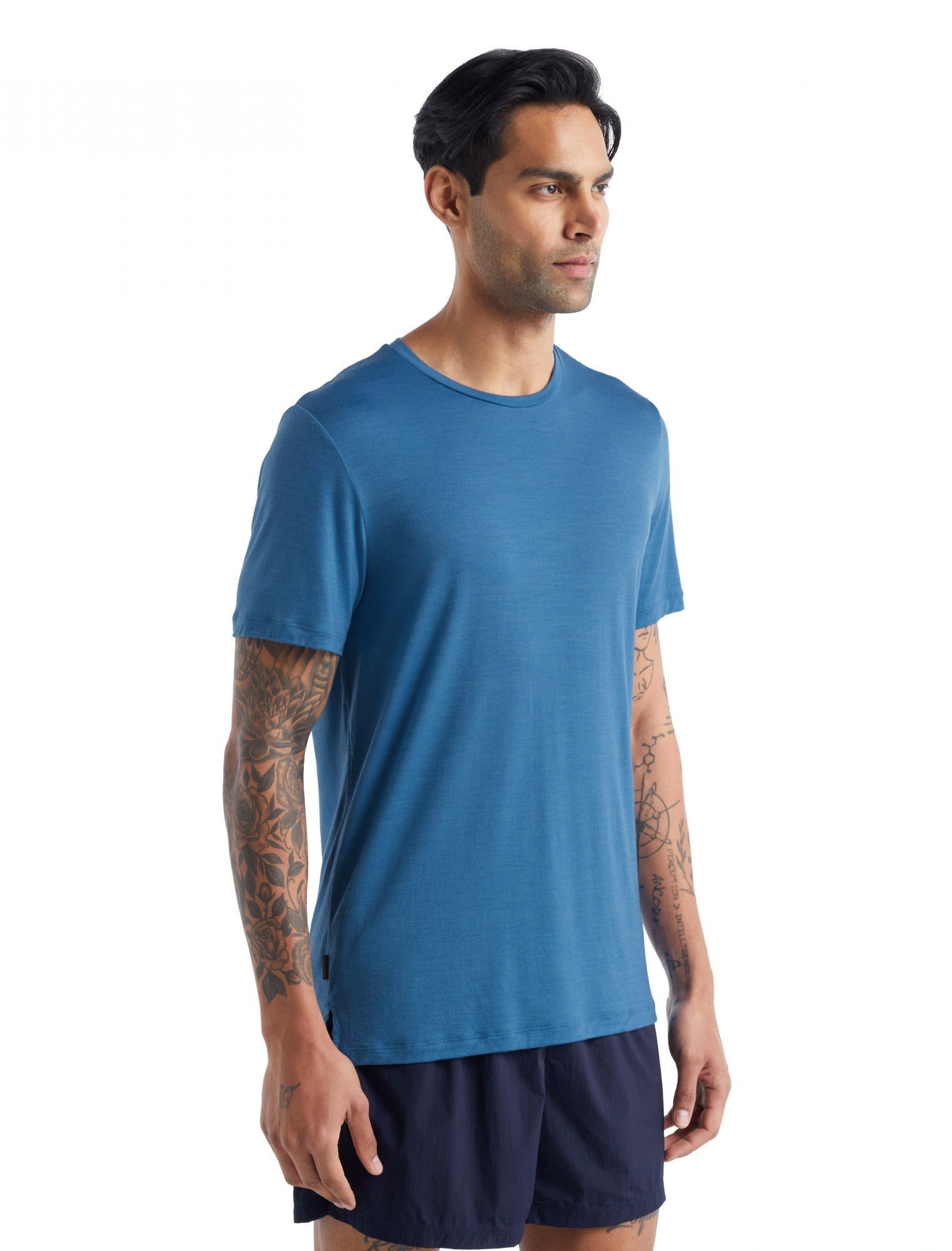 Icebreaker Tee Short-sleeve Ii T-Shirt Sphere Icebreaker Azul Herren M