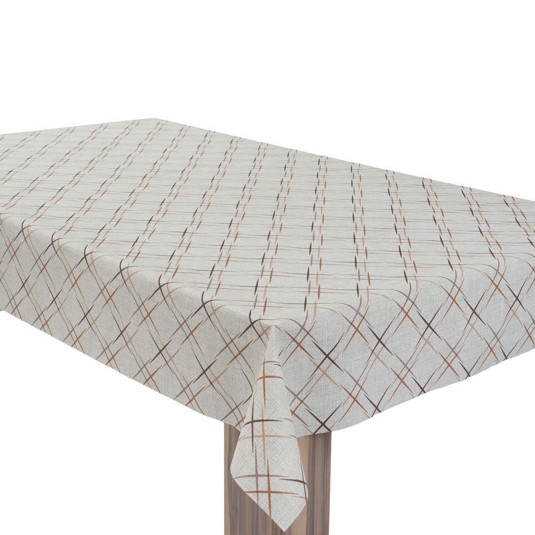 laro Tischdecke Wachstuchtischdecke Urban Grid PVC Eckig