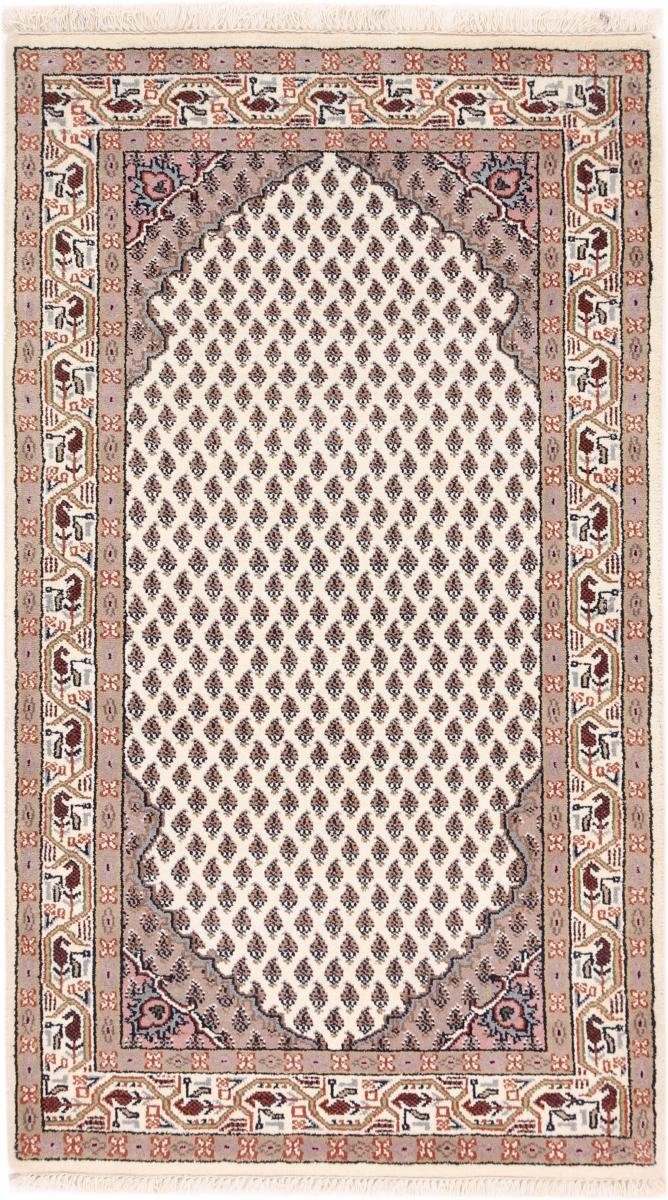 Orientteppich Indo Sarough 93x158 Handgeknüpfter Orientteppich, Nain Trading, rechteckig, Höhe: 15 mm