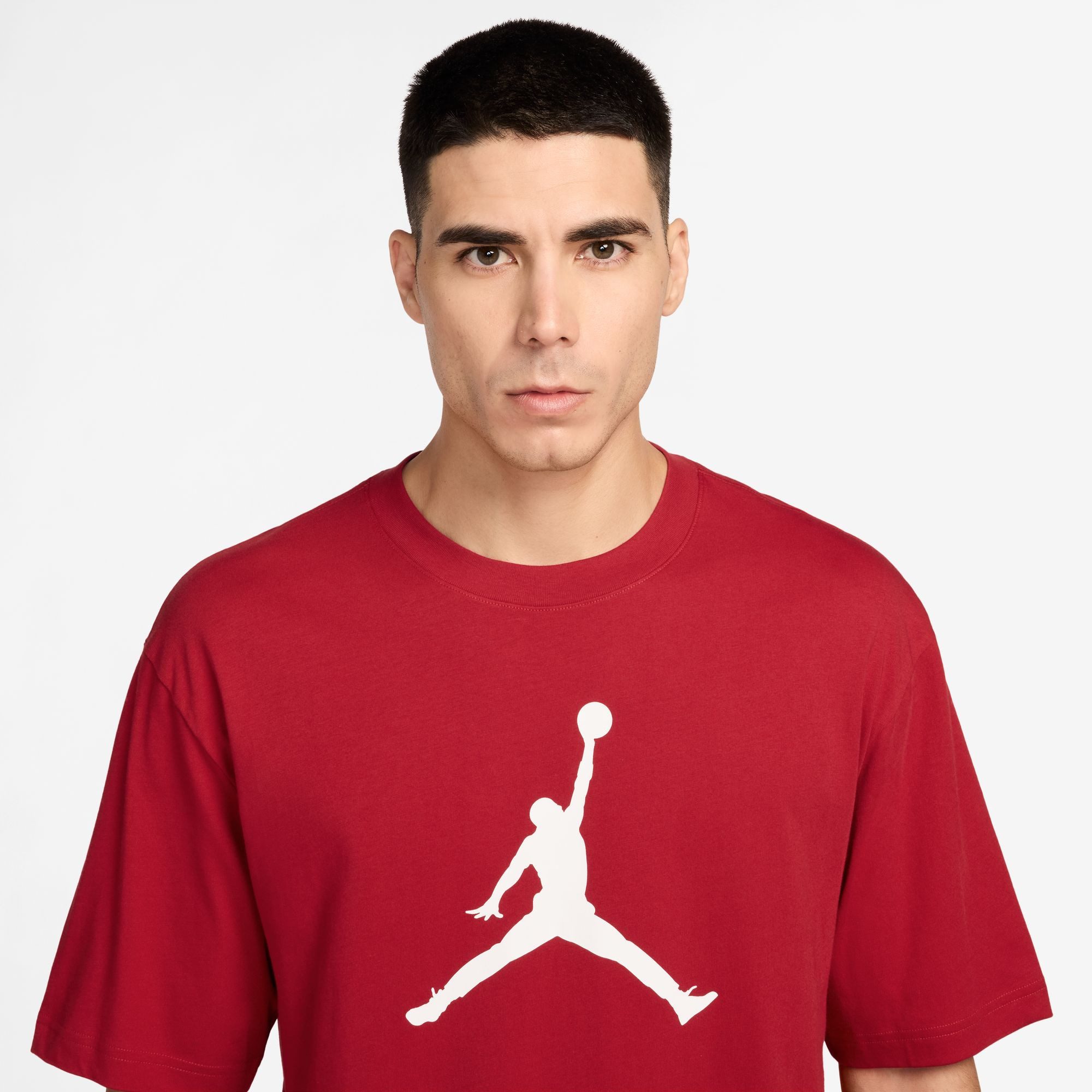 Jordan Trainingsshirt M J JUMPMAN SS HBR TEE 2 sportlicher Stil, aus Baumwolle