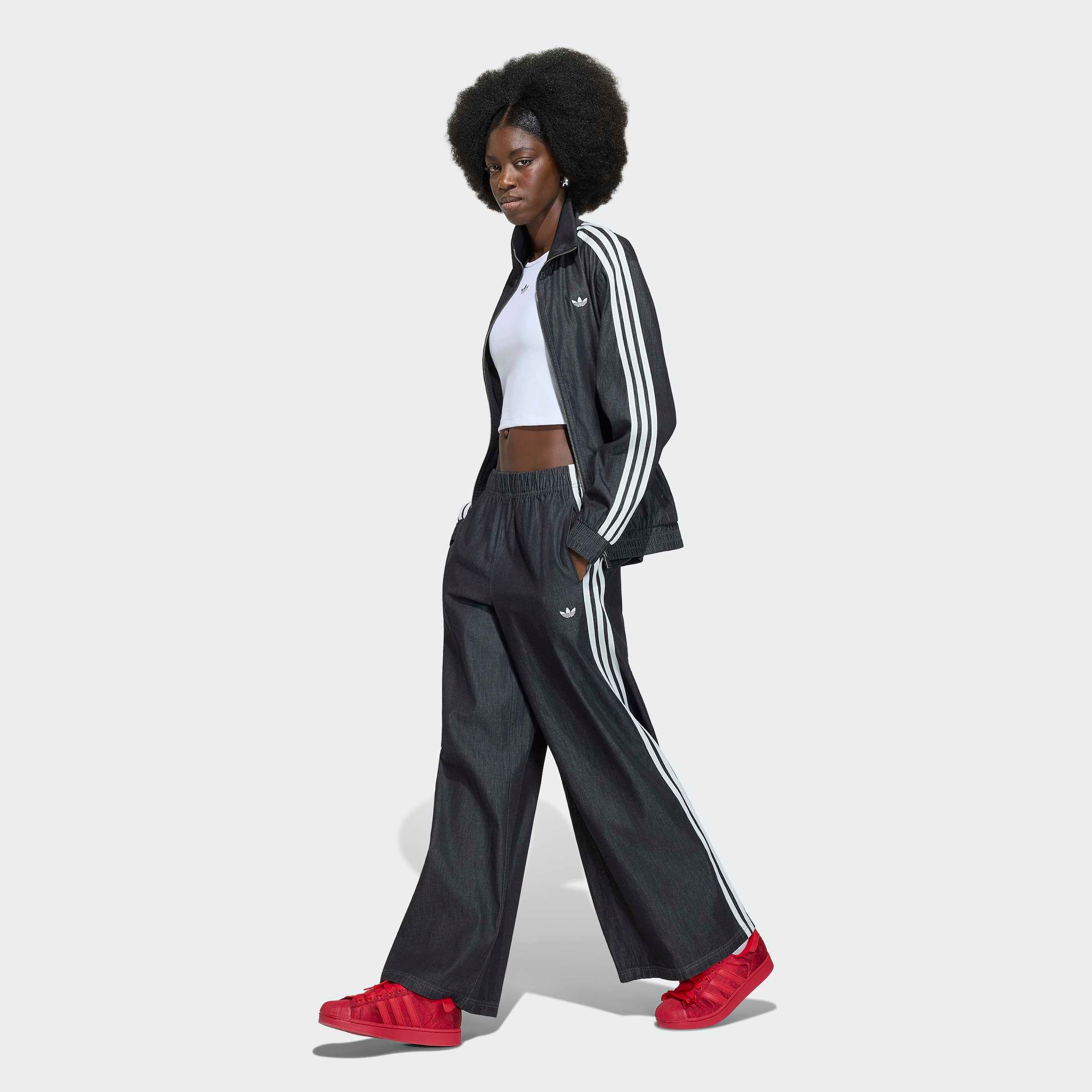 adidas Originals Outdoorjacke ADIDAS ORIGINALS SUMMER GLOW LIGHT DENIM FIREBIRD TRACK DENIM Jacke – Bild 5 von 5
