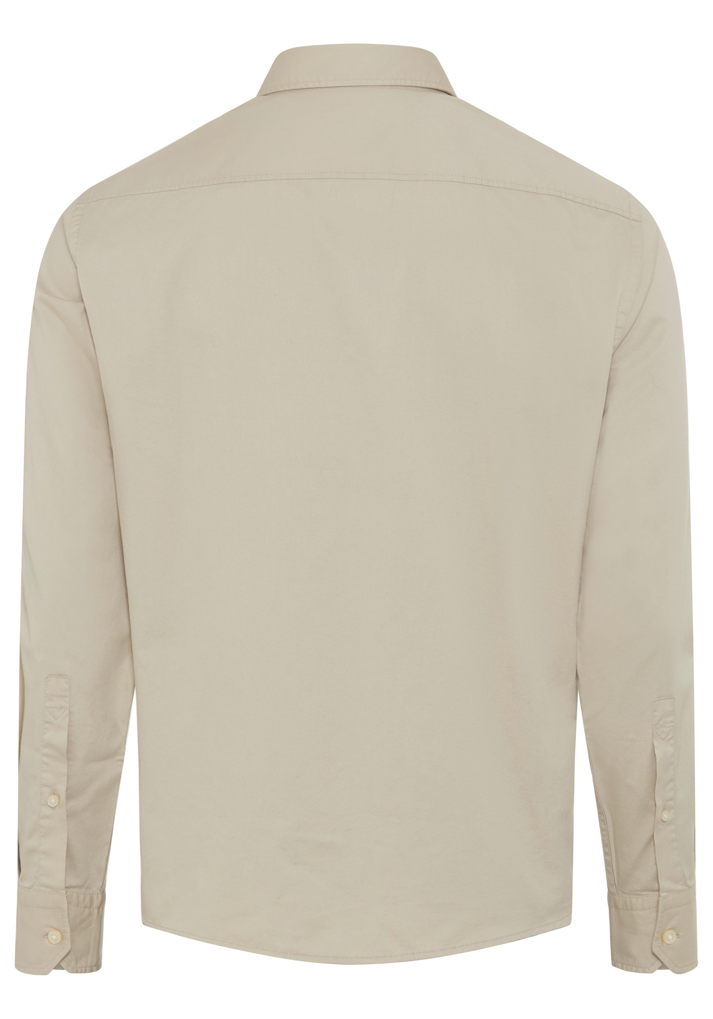 BOSS ORANGE Langarmhemd Ricoplus M Button-down-Kragen, Regular Fit, reine Baumwolle