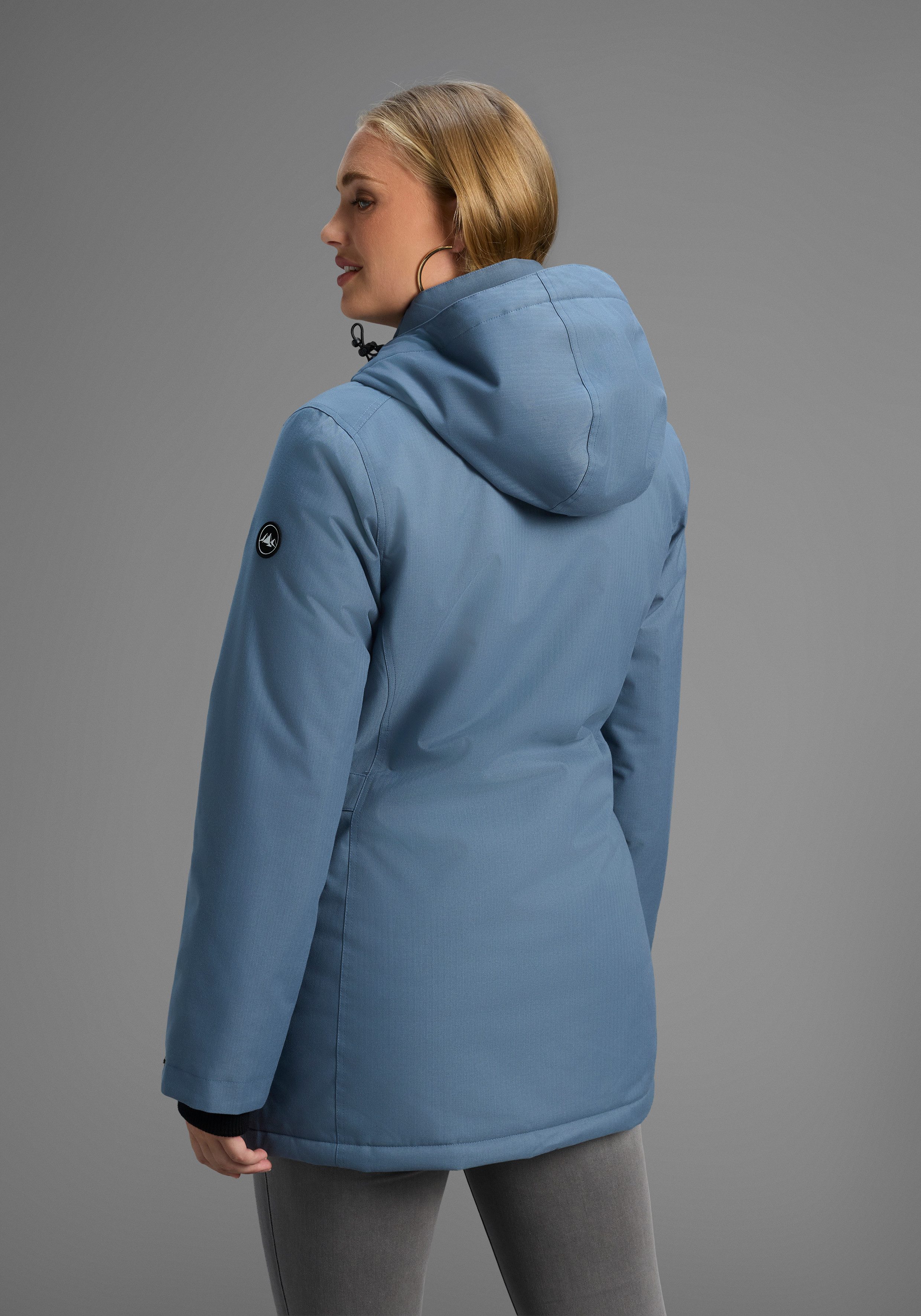 Polarino Funktionsparka Große Größen, Winterjacke, wasserabweisend, winddicht atmungsaktiv