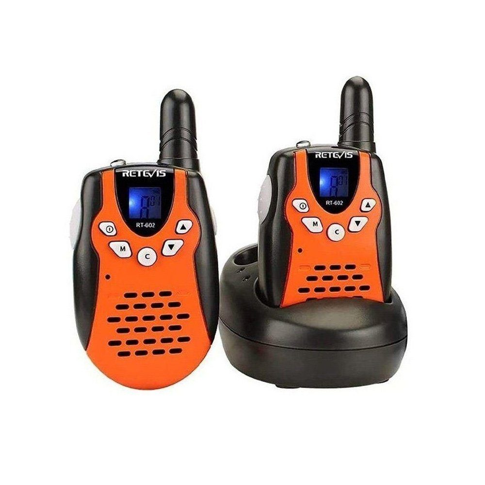 Retevis Funkgerät RT602 Walkie Talkie Kinder 8 Kanal für Outdoor-Camping, (Walkie Talkie Kinder, Geeignet für 3-8 Jahre alt)