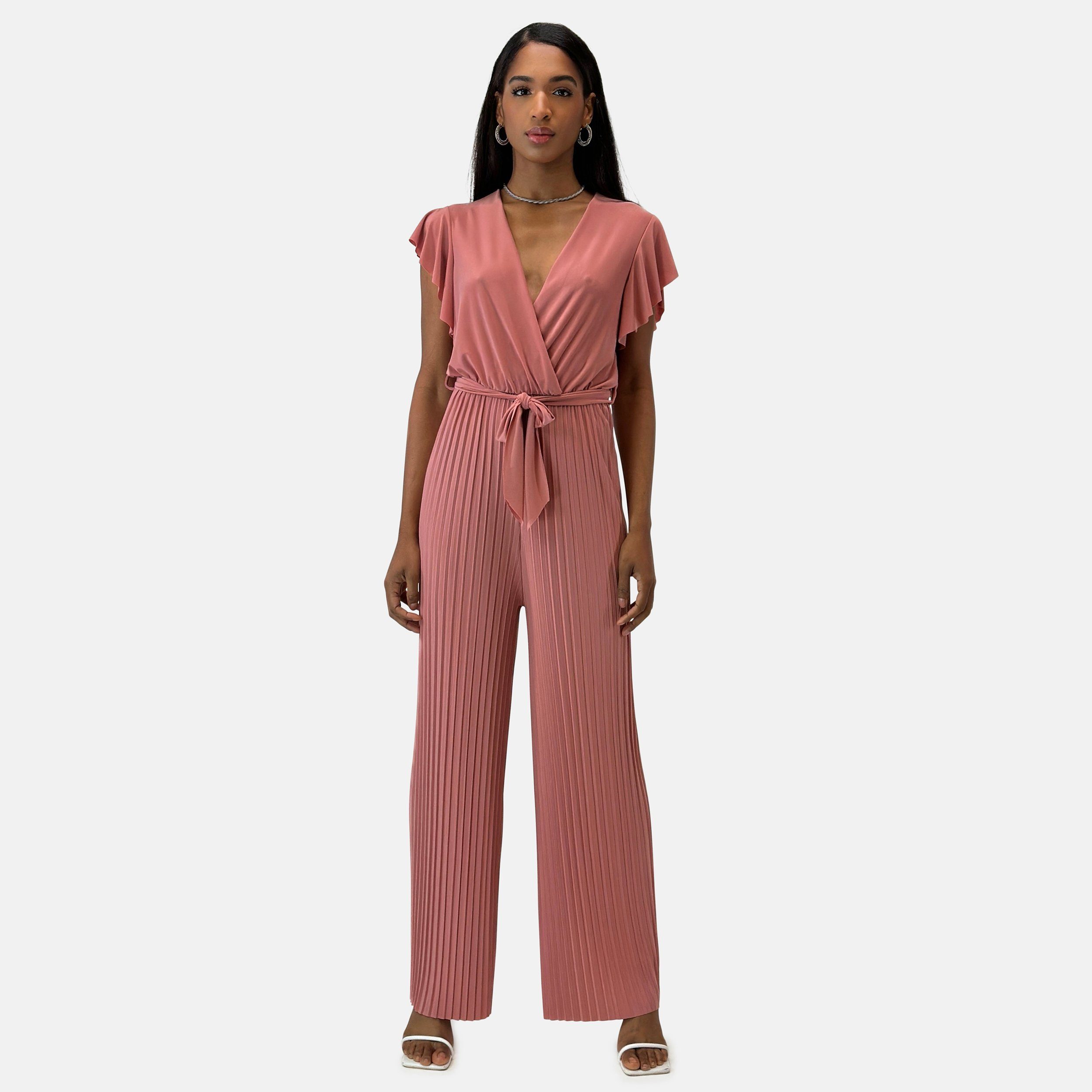 Elara Jumpsuit Elara Damen Jumpsuit V-Schnitt günstig online kaufen