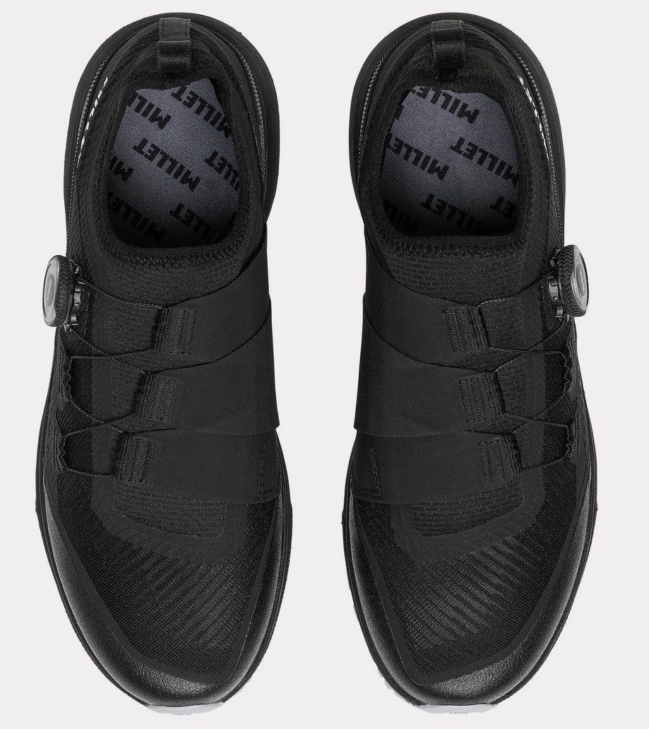 Millet Wanaka Boa (Fast Hiking, BOA-Schnürsystem, atmungsaktiv) schwarz Wanderschuh