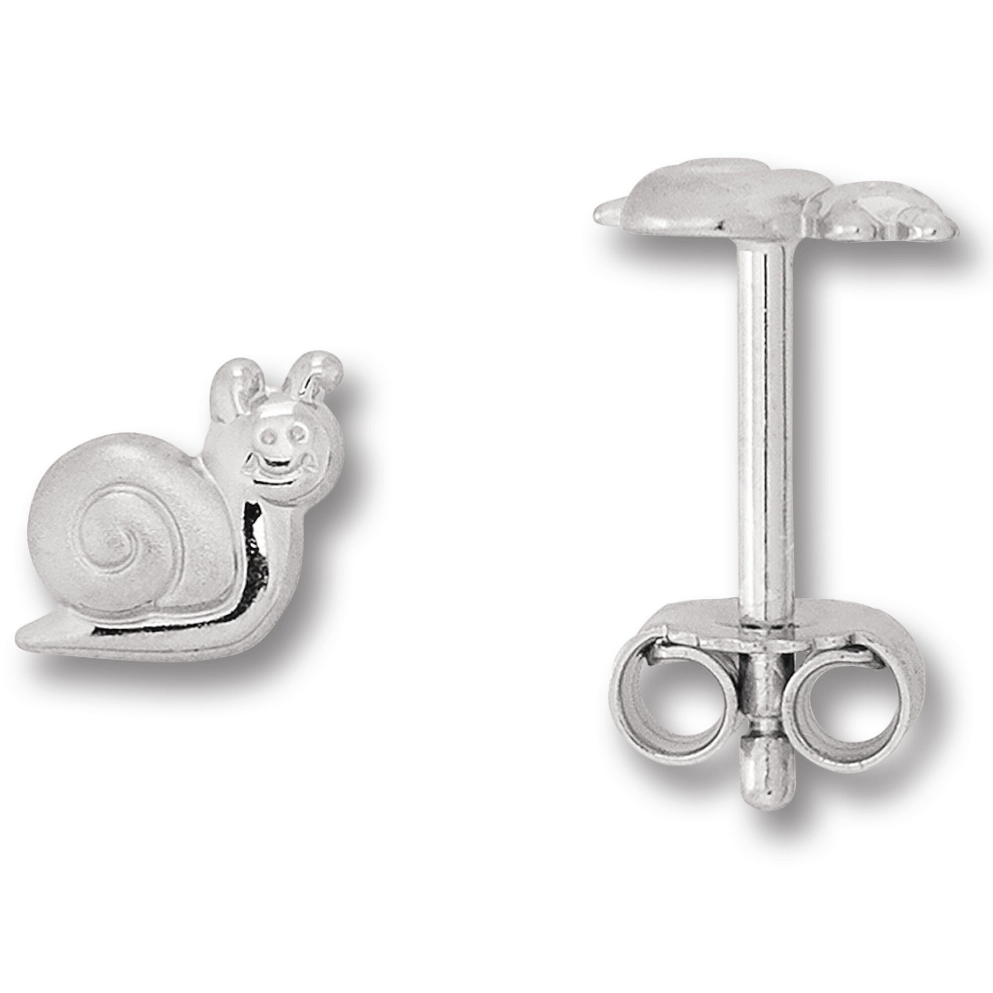 ONE ELEMENT Paar aus 925 Silber Schmuck Silber, Schnecke Ohrstecker Schnecke Ohrstecker Damen Ohrringe