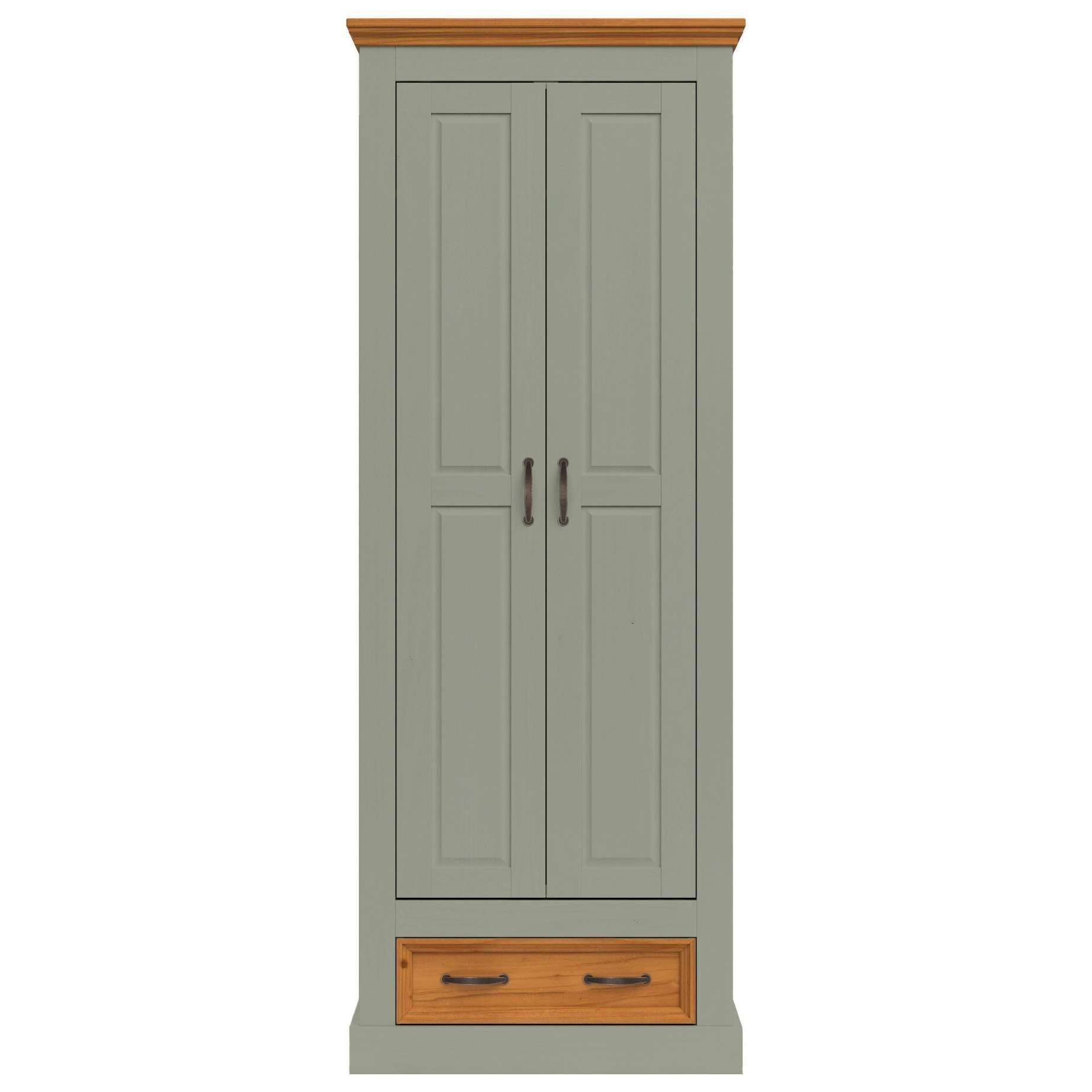 OTTO home Garderobenschrank Selma mit 1 Boden und Ausziehkleiderstange, Breite 70 cm