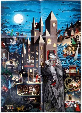 Laurence King Puzzle Die Welt des Grafen Dracula, 1000 Puzzleteile, Made in Europe